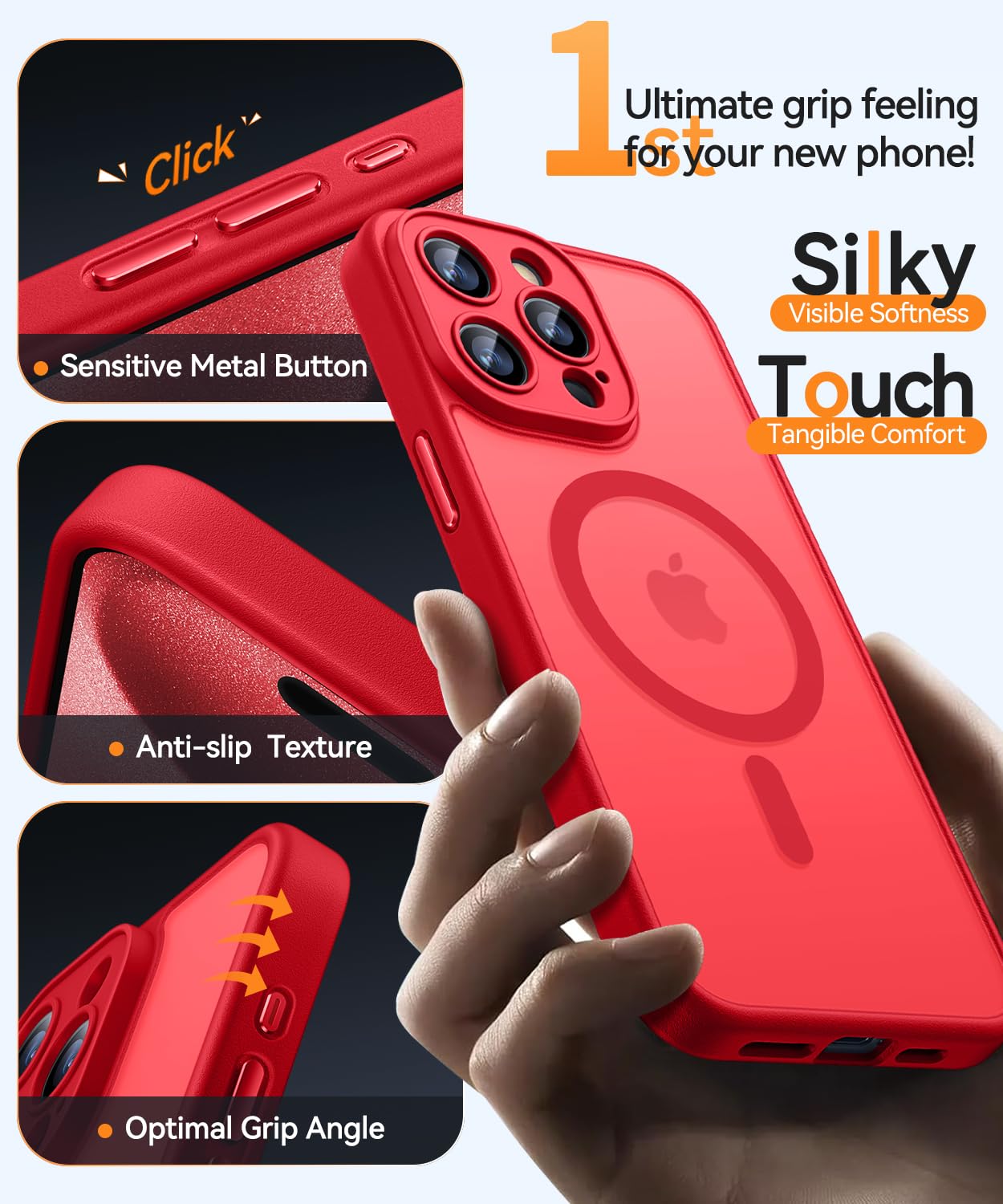 Foto 6 pulgar | Funda Magnética Canshn Compatible Con Iphone 15 Pro Max - Venta Internacional.