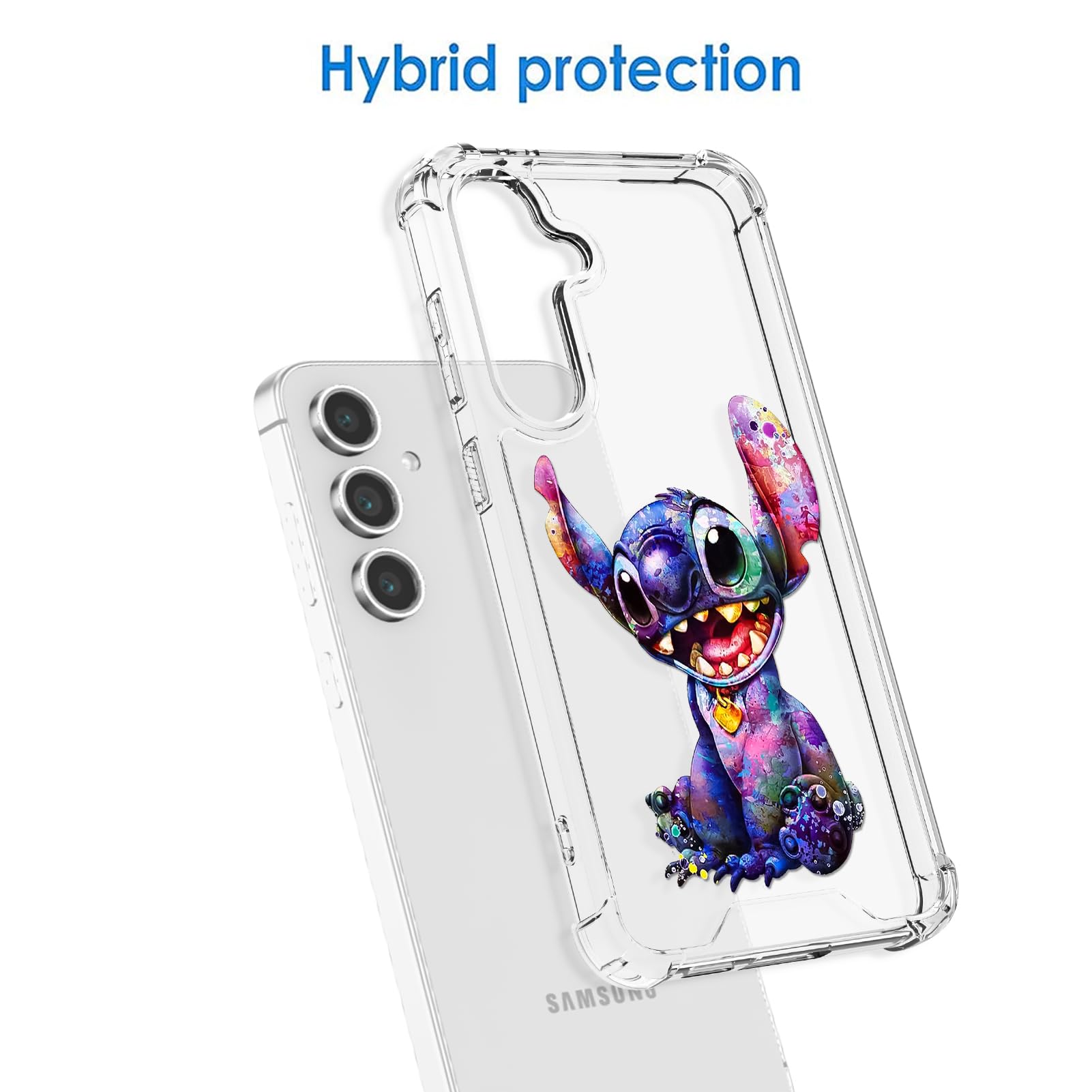 Foto 6 pulgar | Funda De Teléfono Transparente Para Samsung Galaxy S24 Fe - Venta Internacional.