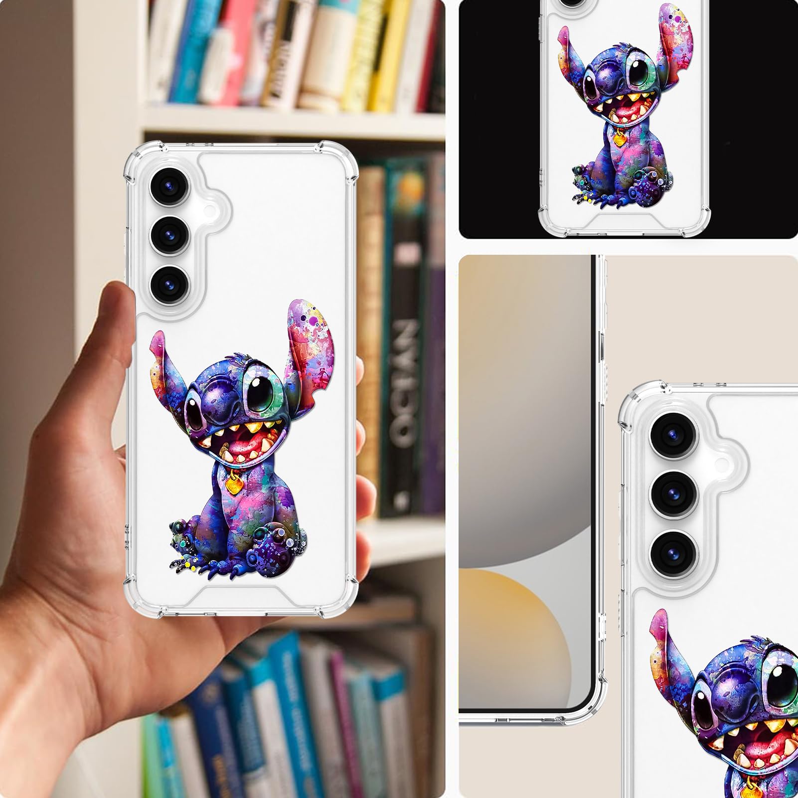 Foto 6 | Funda De Teléfono Transparente Para Samsung Galaxy S24 Fe - Venta Internacional.