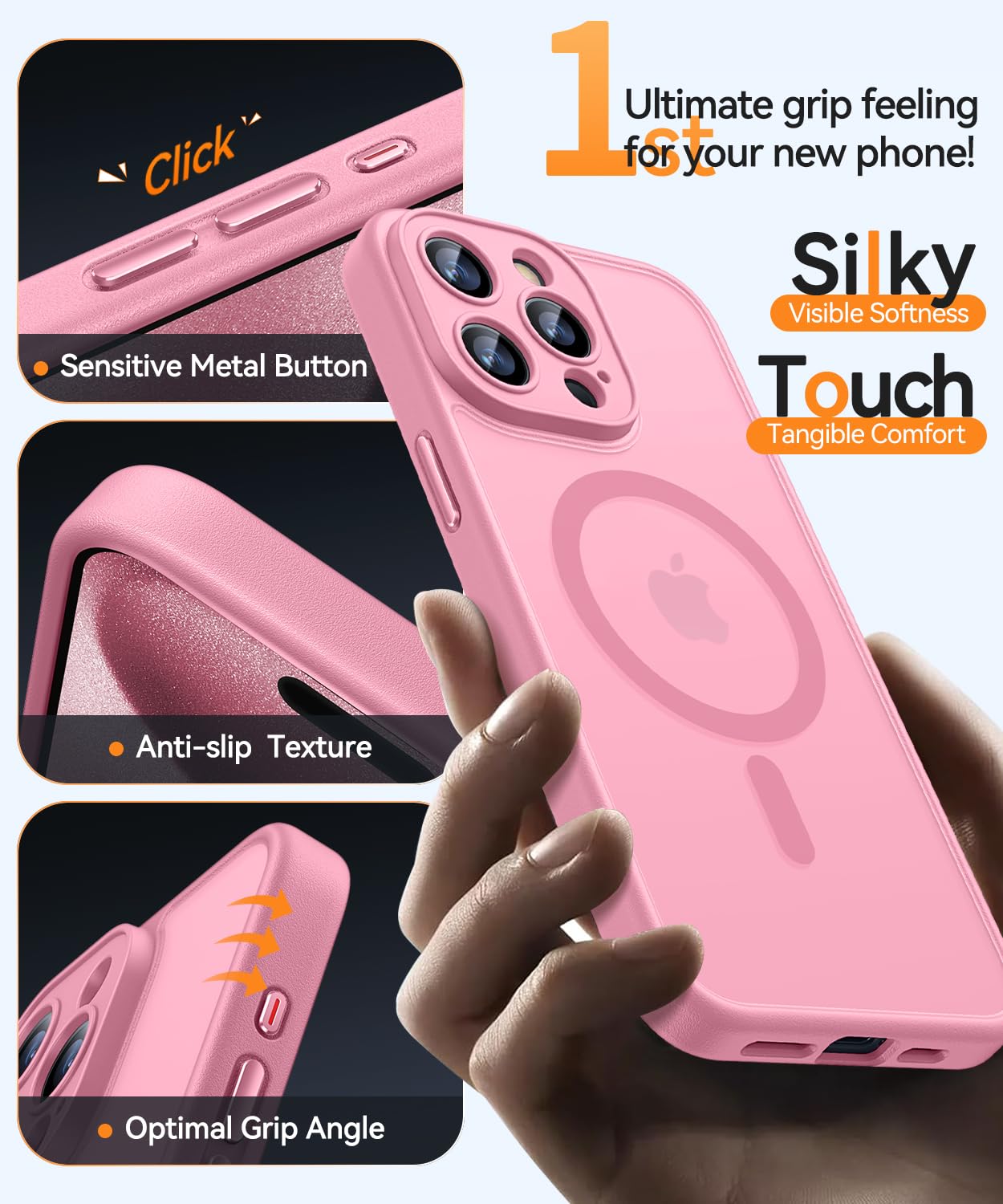 Foto 6 pulgar | Funda Magnética Canshn Compatible Con Iphone 15 Pro Max - Venta Internacional.