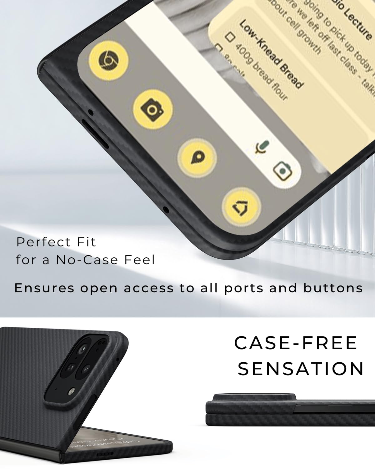 Foto 8 pulgar | Funda Thinborne Compatible Con Pixel 9 Pro Fold 600d Aramid  - Venta Internacional.
