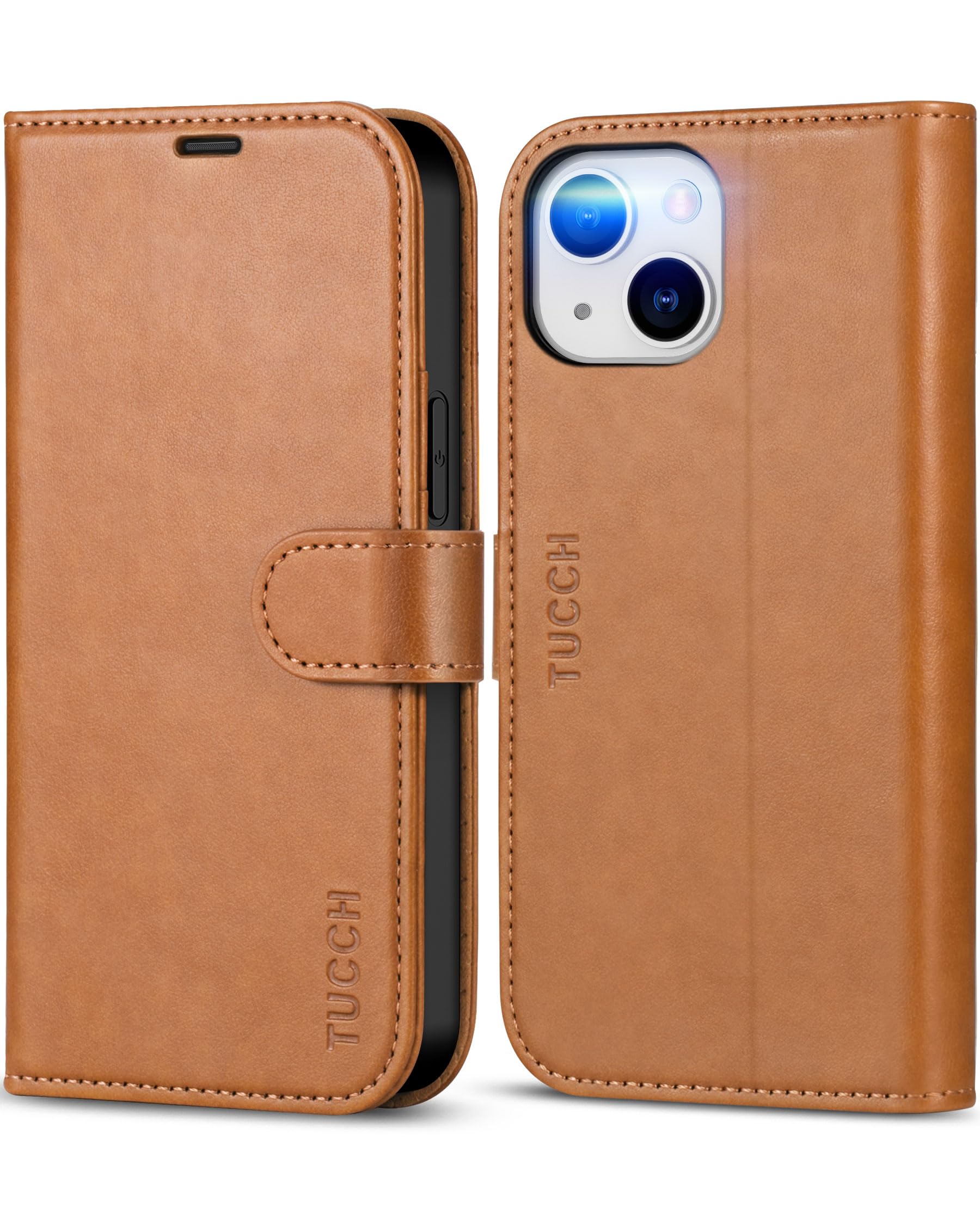 Foto 2 pulgar | Funda Tipo Cartera Tucch Para Iphone 13 De 6.1 Pulgadas 5g Con Tarjetero - Venta Internacional.