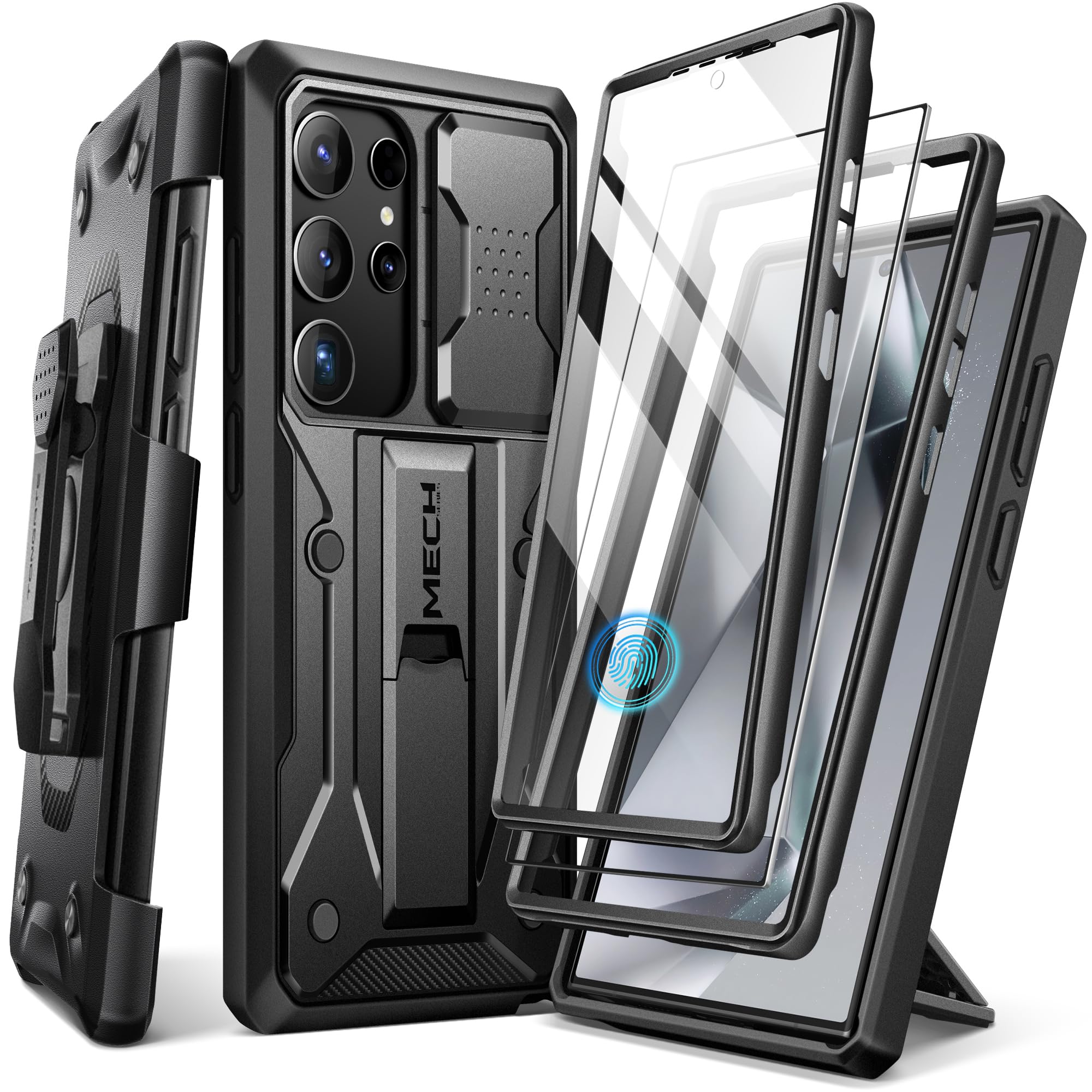 Foto 1 | Funda De Teléfono Tongate Para Samsung Galaxy S24 Ultra 6.8 Negra - Venta Internacional.