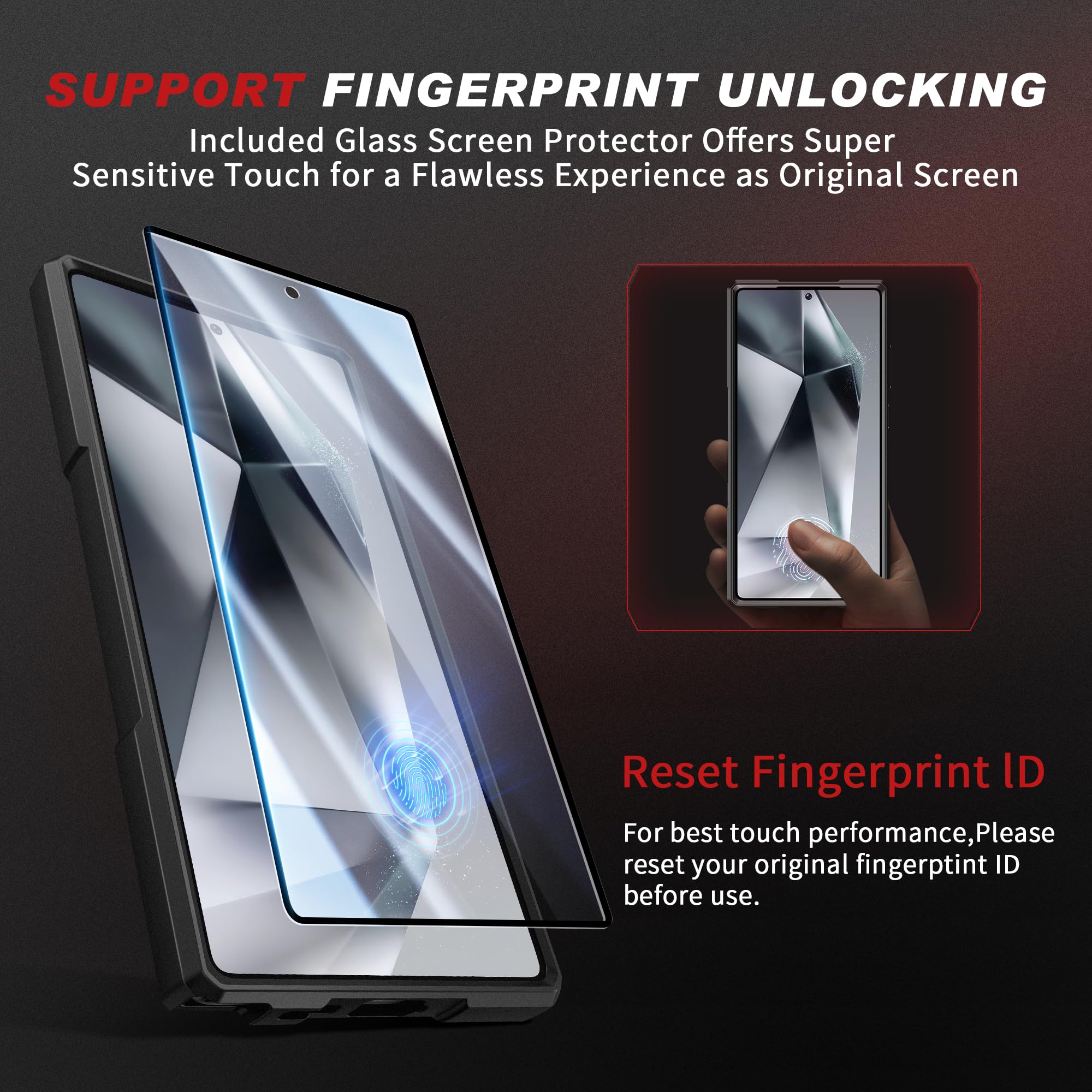 Foto 8 pulgar | Funda Magnética Tongate Para Samsung Galaxy S25 Ultra Black - Venta Internacional.