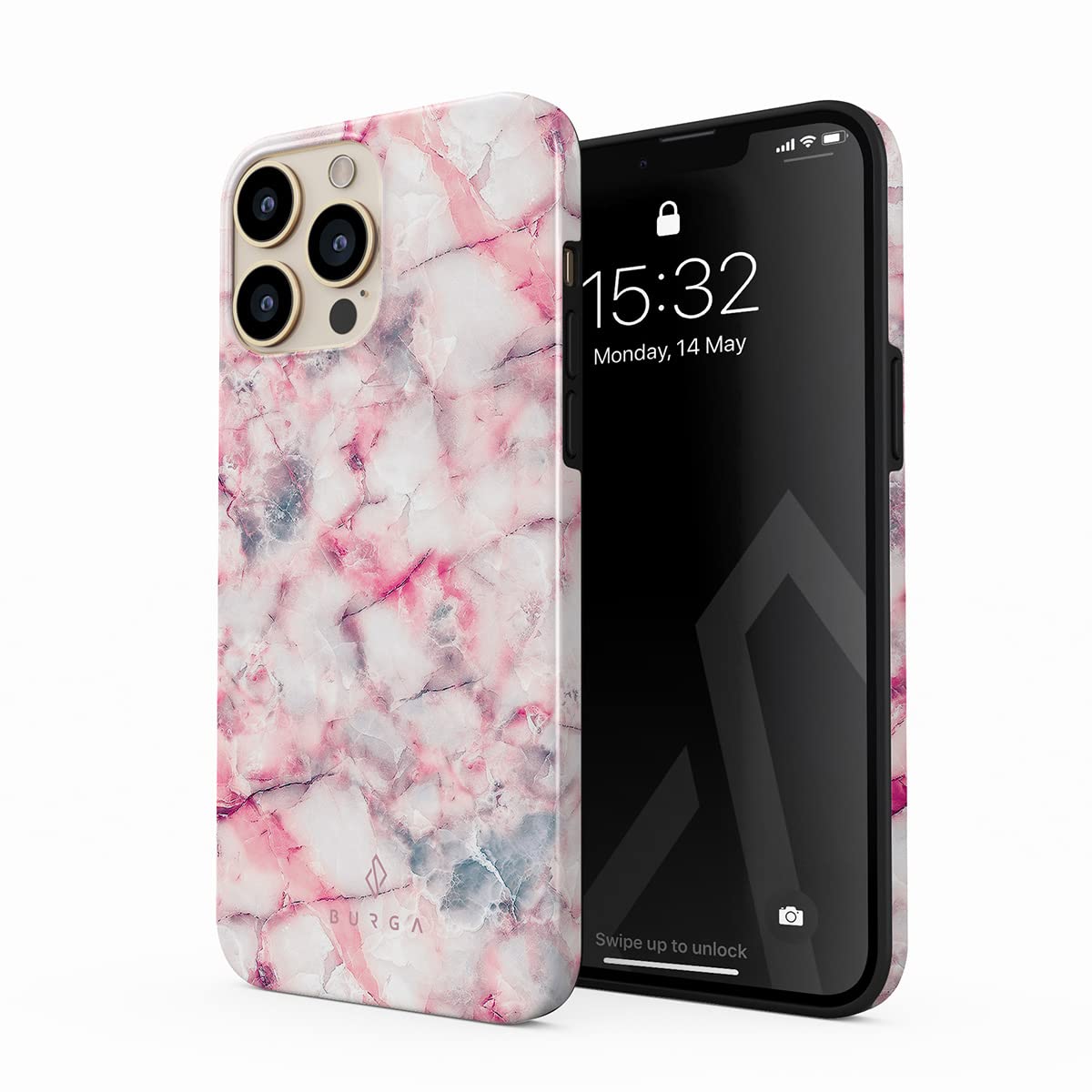 Funda De Teléfono Burga Compatible Con Iphone 14 Pro Max Raspberry - Venta Internacional.