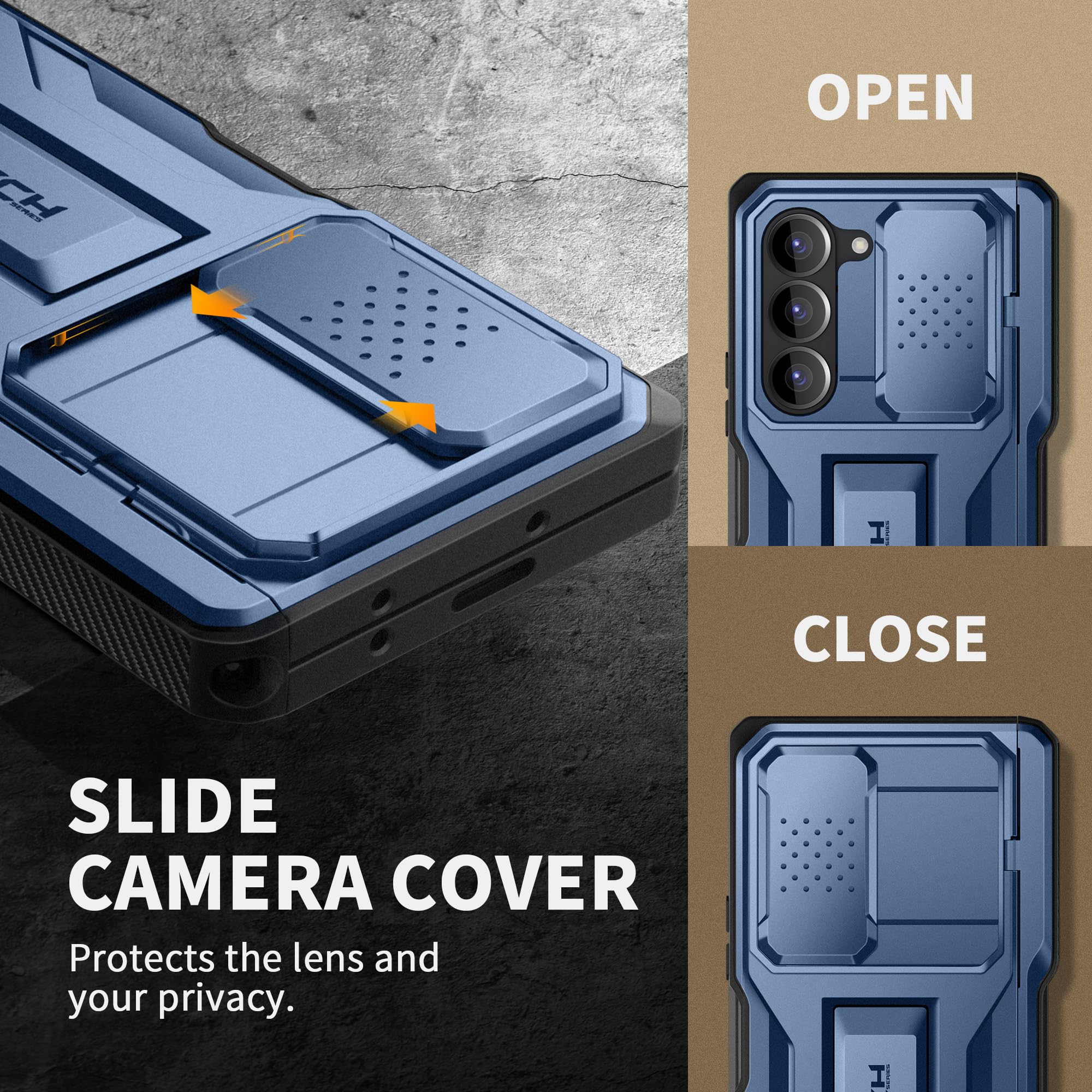 Foto 6 pulgar | Funda De Teléfono Tongate Para Samsung Galaxy Z Fold 6 Azul Con S Pen - Venta Internacional.
