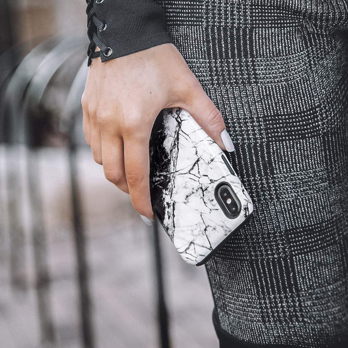 Foto 8 pulgar | Funda Para Teléfono Burga Compatible Con Iphone 14 Pro Max - Negra - Venta Internacional.