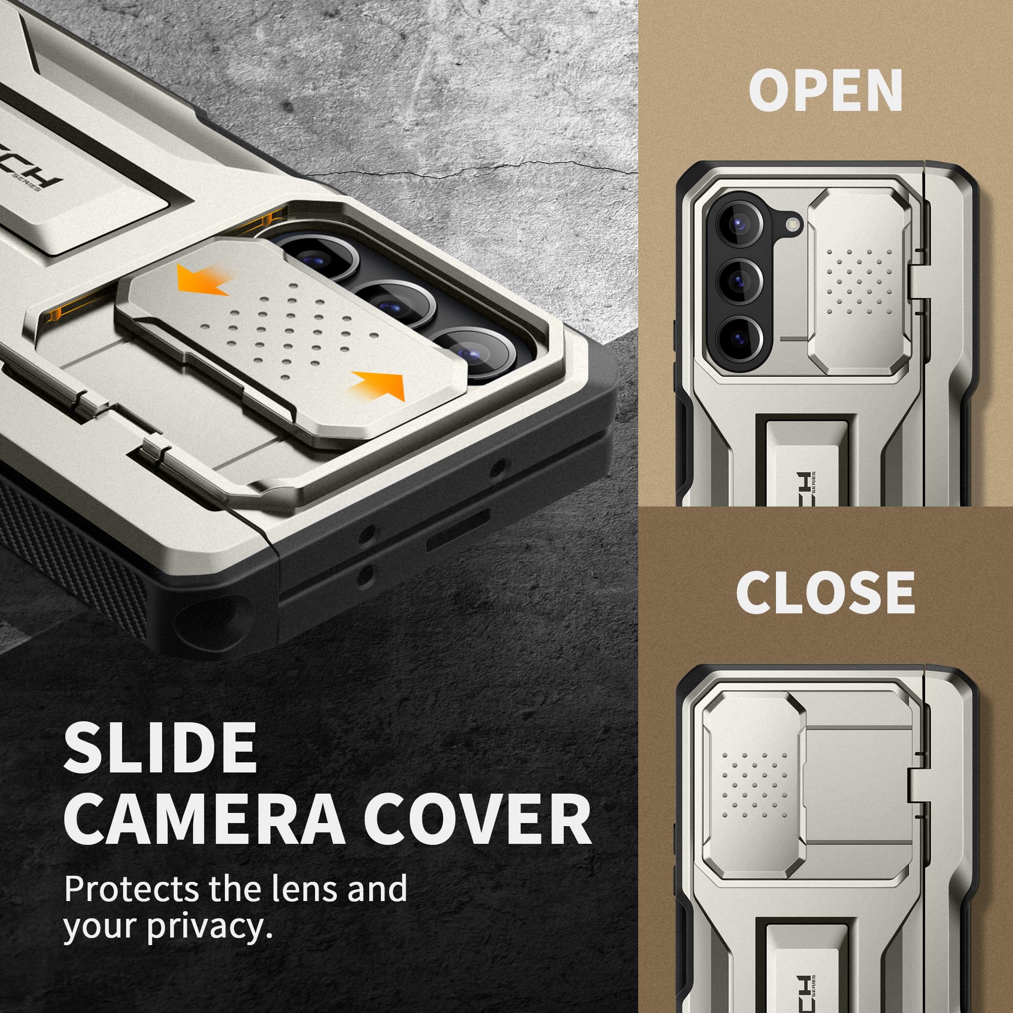 Foto 5 pulgar | Funda De Teléfono Tongate Para Samsung Galaxy Z Fold 5 Con Accesorios - Venta Internacional.