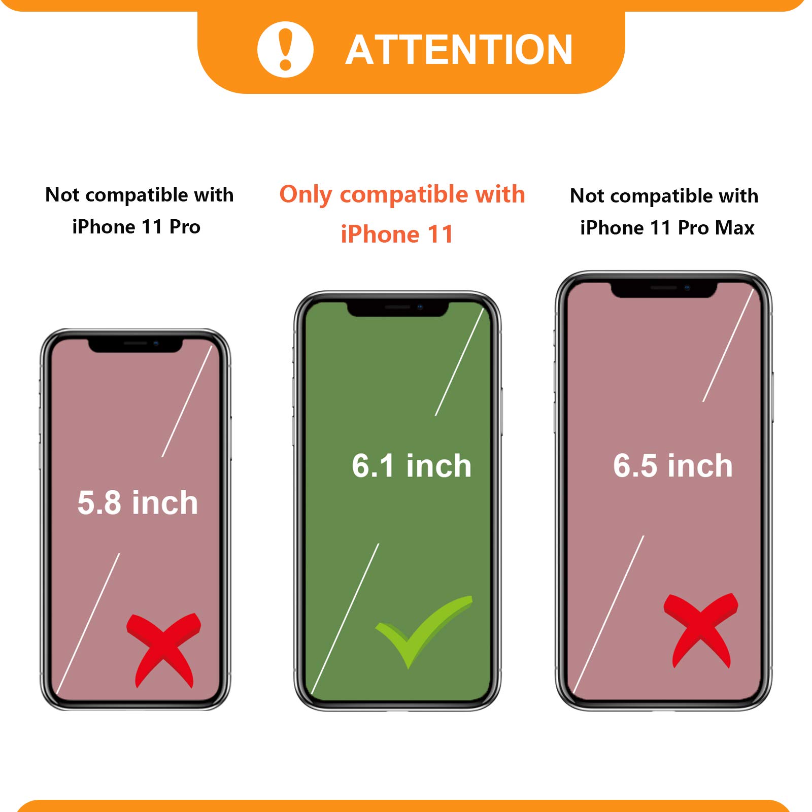 Foto 3 pulgar | Funda Tipo Cartera Tipo Bandolera Bocasal Para Iphone 11 De 6.1 Pulgadas, Color Oro Rosa - Venta Internacional.