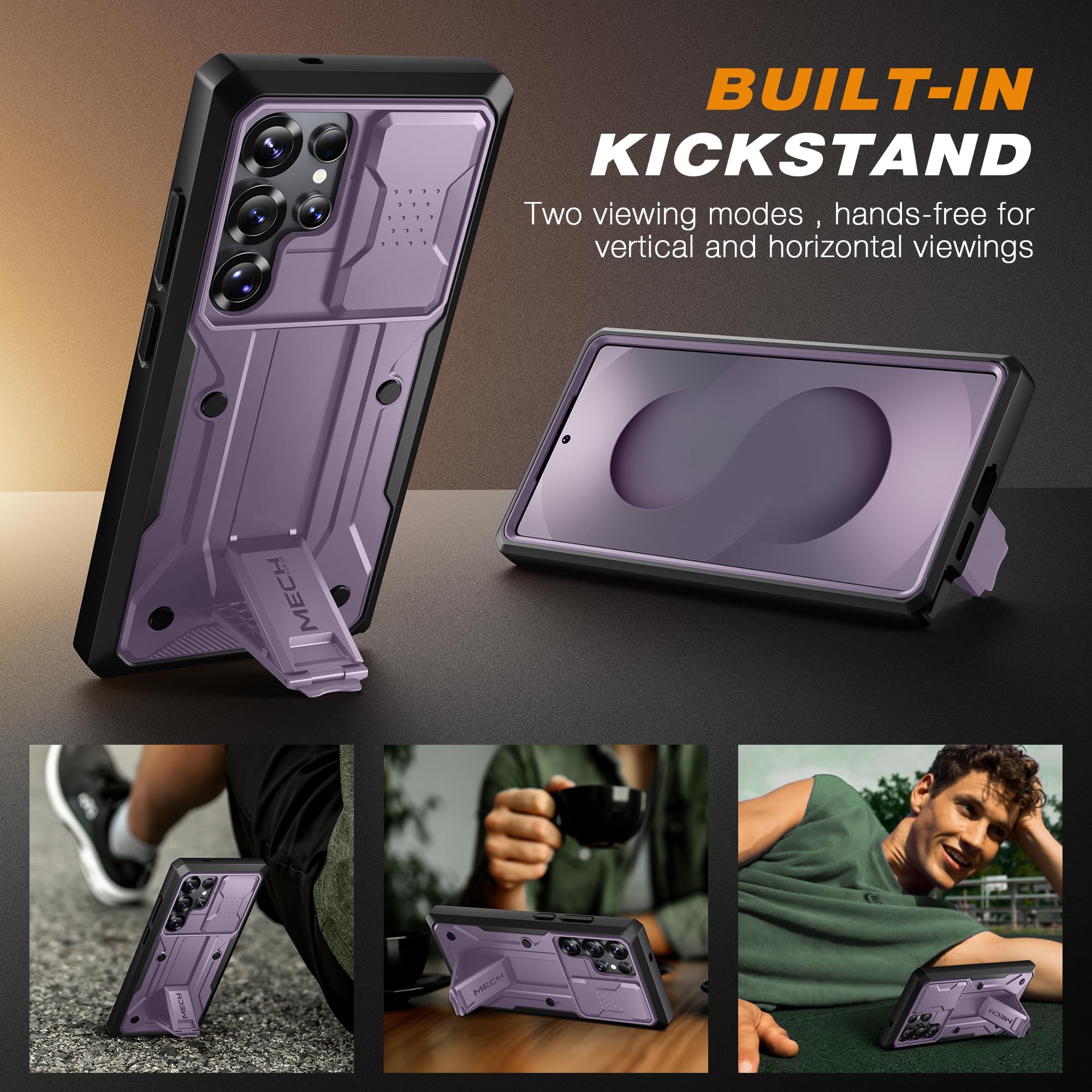 Foto 5 pulgar | Funda Tongate Para Samsung Galaxy S25 Ultra Con Cámara Deslizante - Venta Internacional.