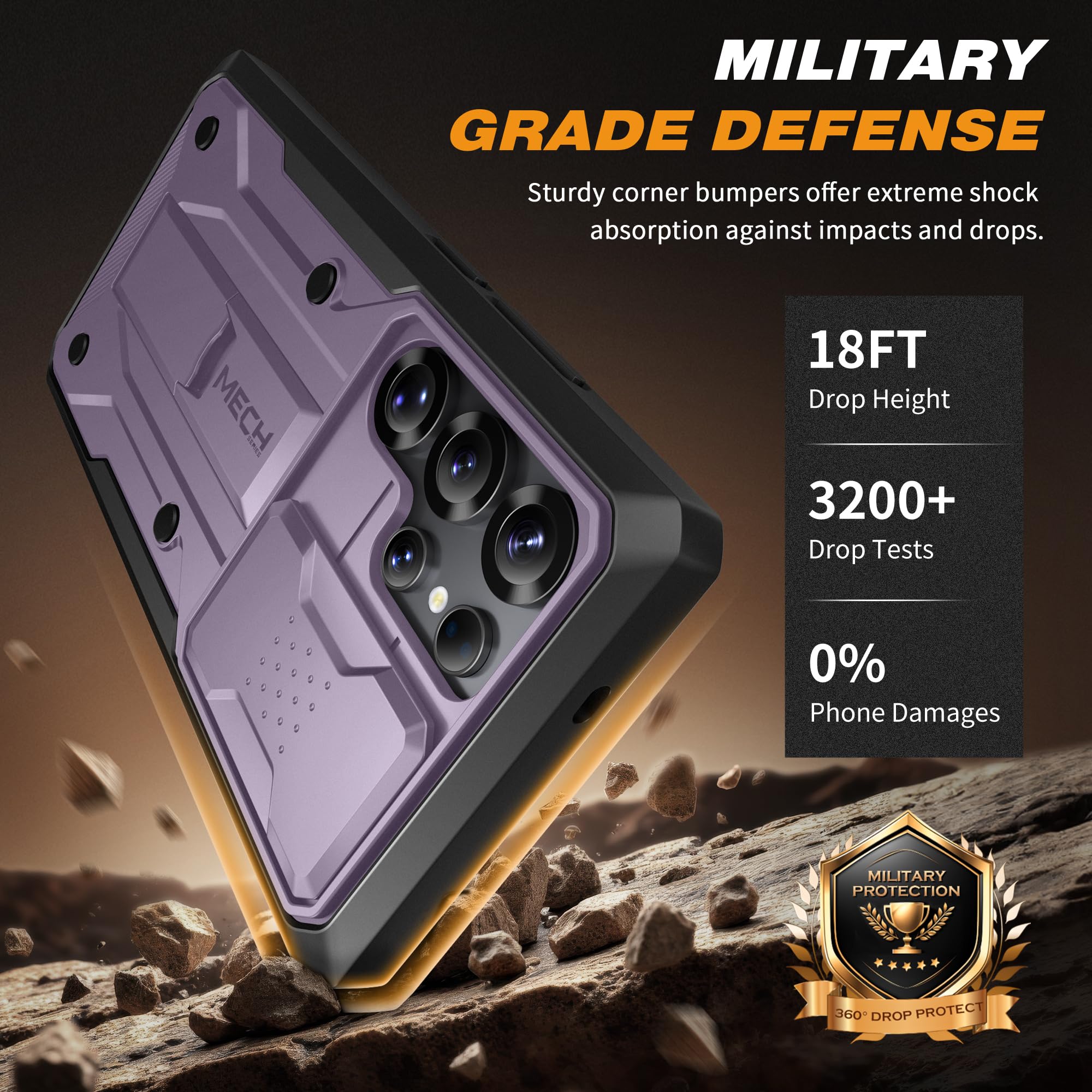 Foto 7 pulgar | Funda Tongate Para Samsung Galaxy S25 Ultra Con Cámara Deslizante - Venta Internacional.