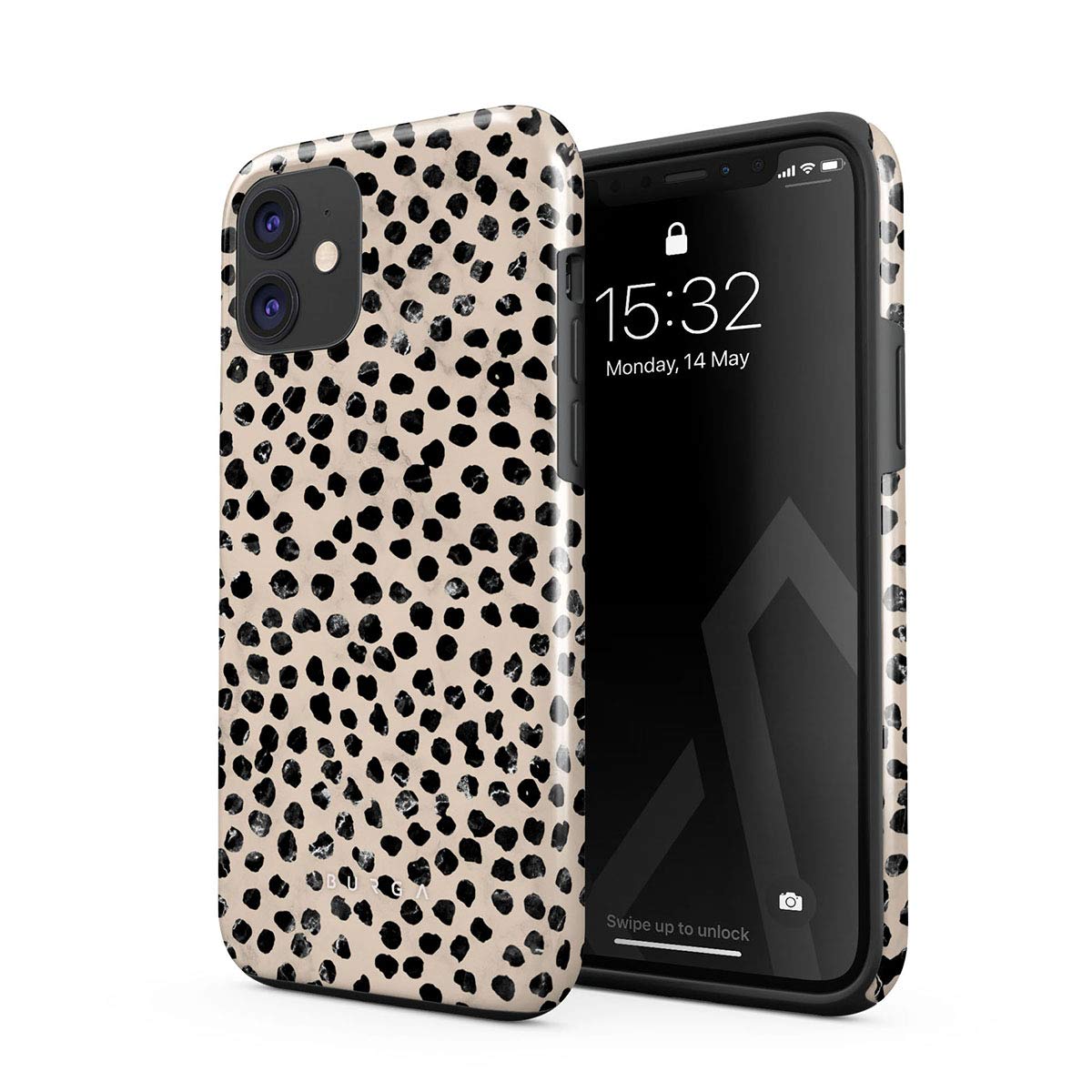 Foto 2 pulgar | Funda De Teléfono Burga Para Iphone 12 Max Protective Fall Collection - Venta Internacional.