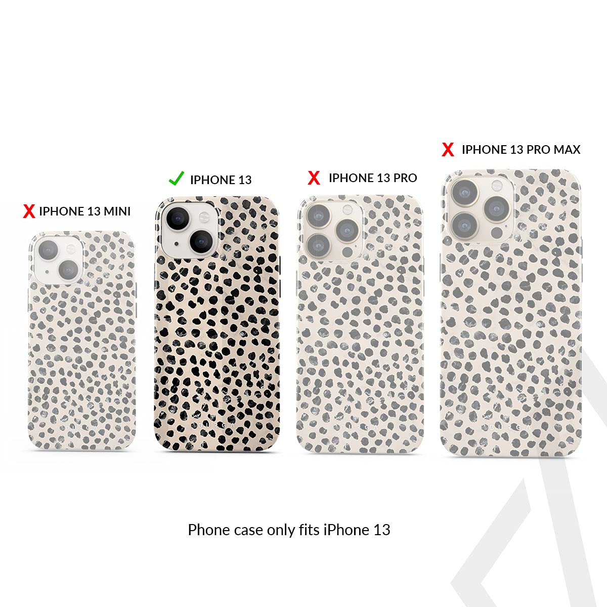 Foto 3 pulgar | Funda De Teléfono Burga Para Iphone 13 Max Protective Fall Collection - Venta Internacional.