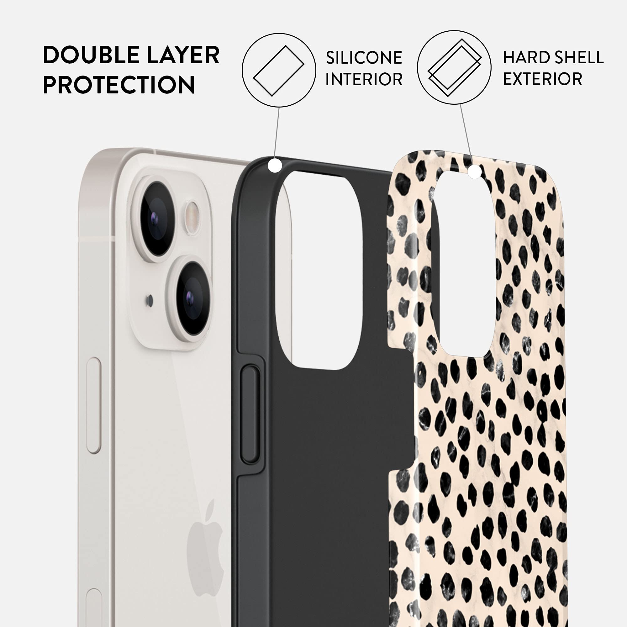 Foto 4 pulgar | Funda De Teléfono Burga Para Iphone 13 Max Protective Fall Collection - Venta Internacional.