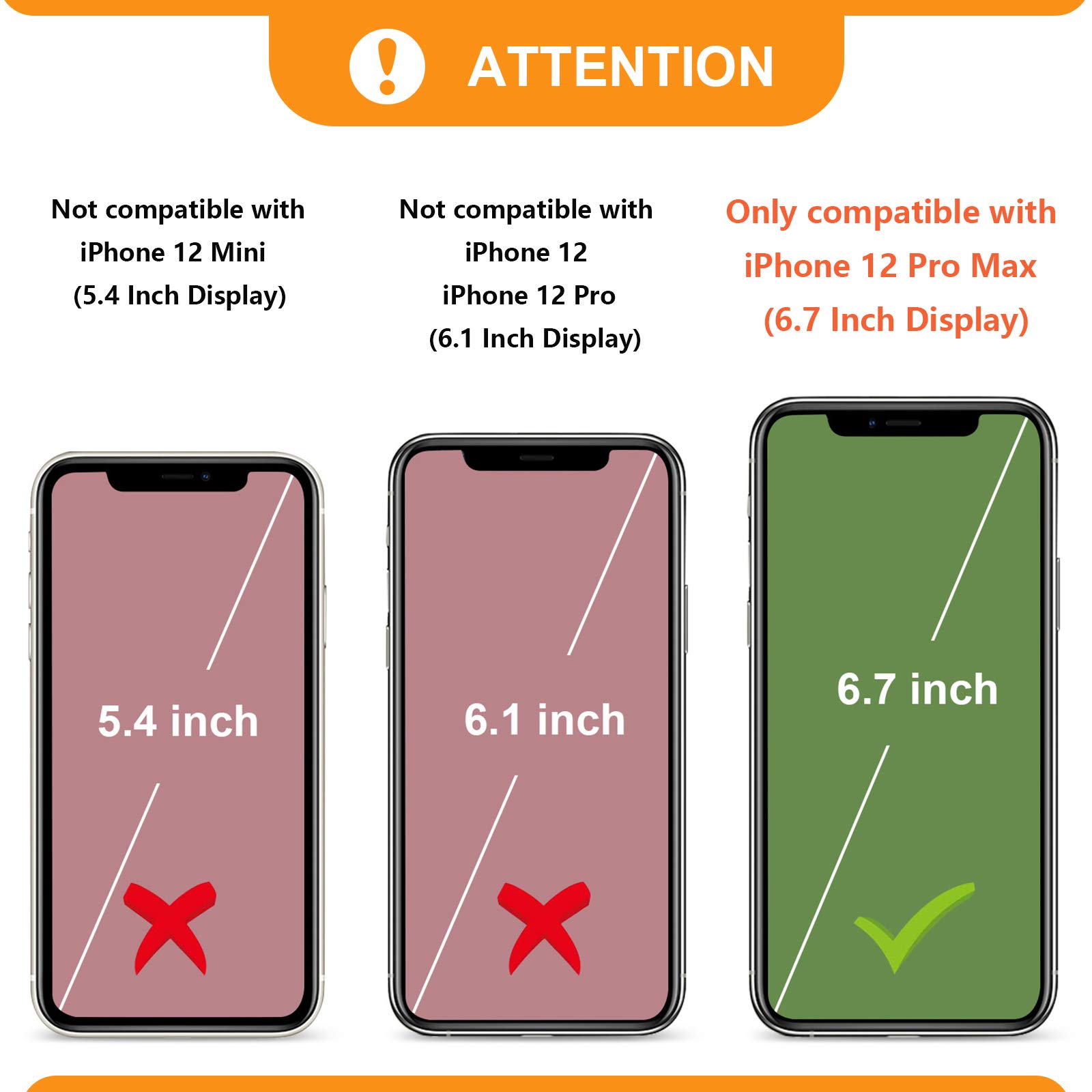 Foto 2 | Funda Tipo Cartera Tipo Bandolera Bocasal Para Iphone 12 Pro Max, Color Morado - Venta Internacional.