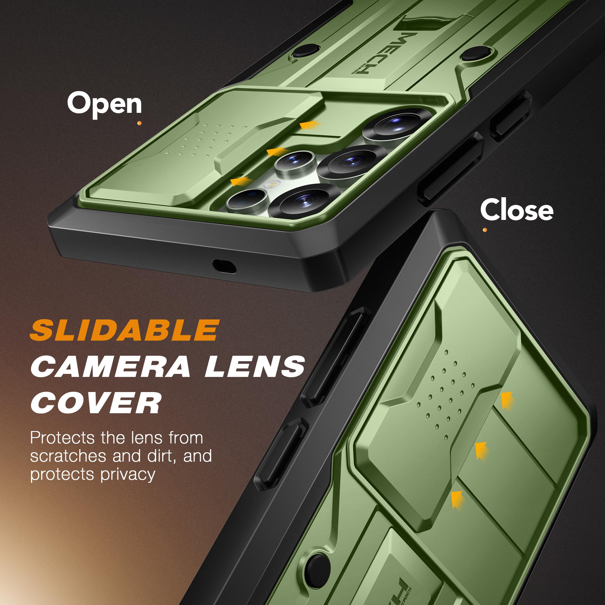 Foto 4 pulgar | Funda Tongate Para Samsung Galaxy S25 Ultra Con Cámara Deslizante - Venta Internacional.