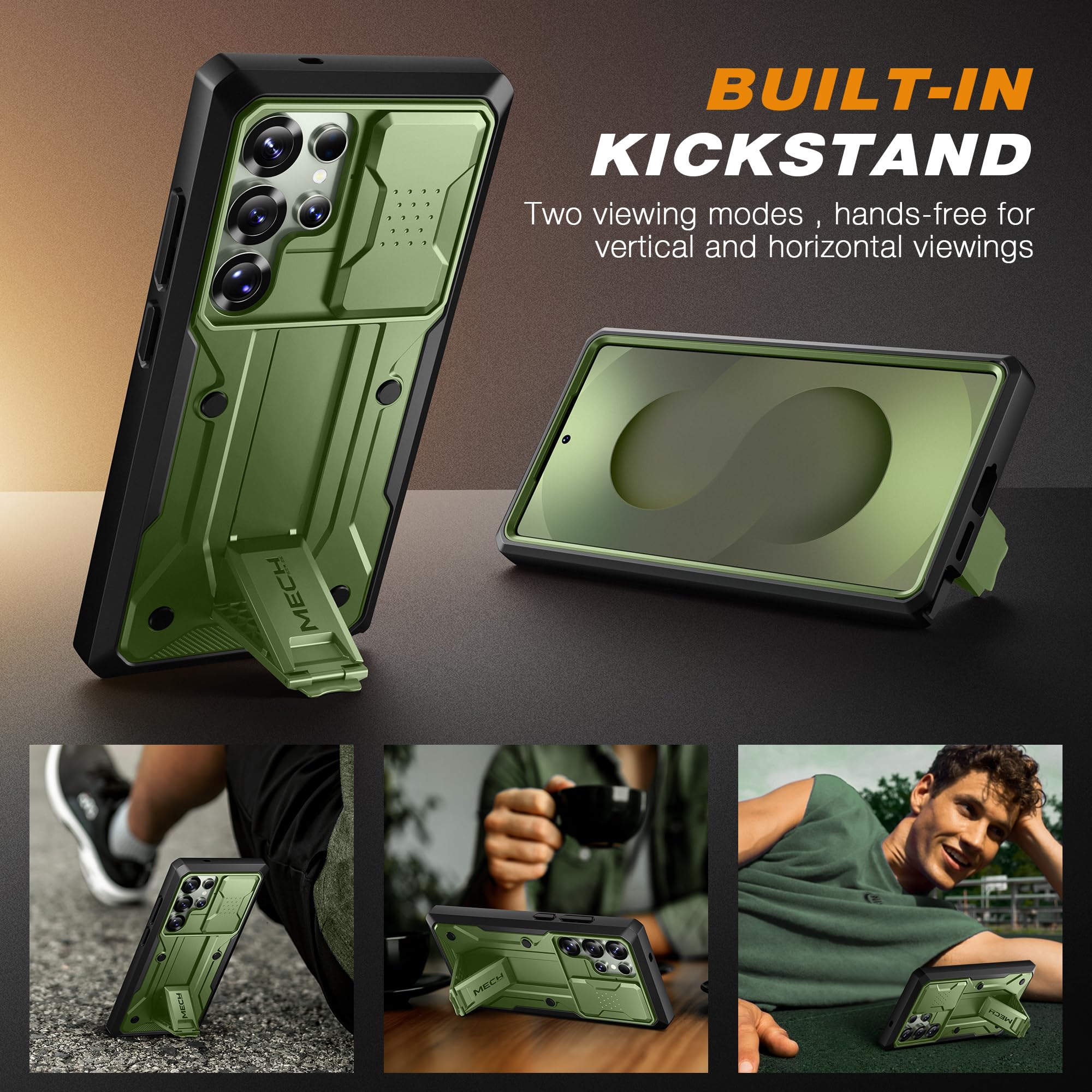 Foto 5 pulgar | Funda Tongate Para Samsung Galaxy S25 Ultra Con Cámara Deslizante - Venta Internacional.