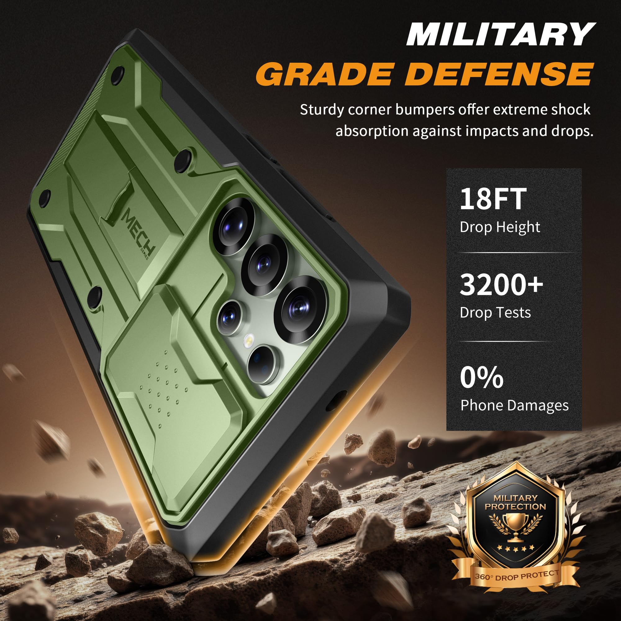 Foto 7 pulgar | Funda Tongate Para Samsung Galaxy S25 Ultra Con Cámara Deslizante - Venta Internacional.