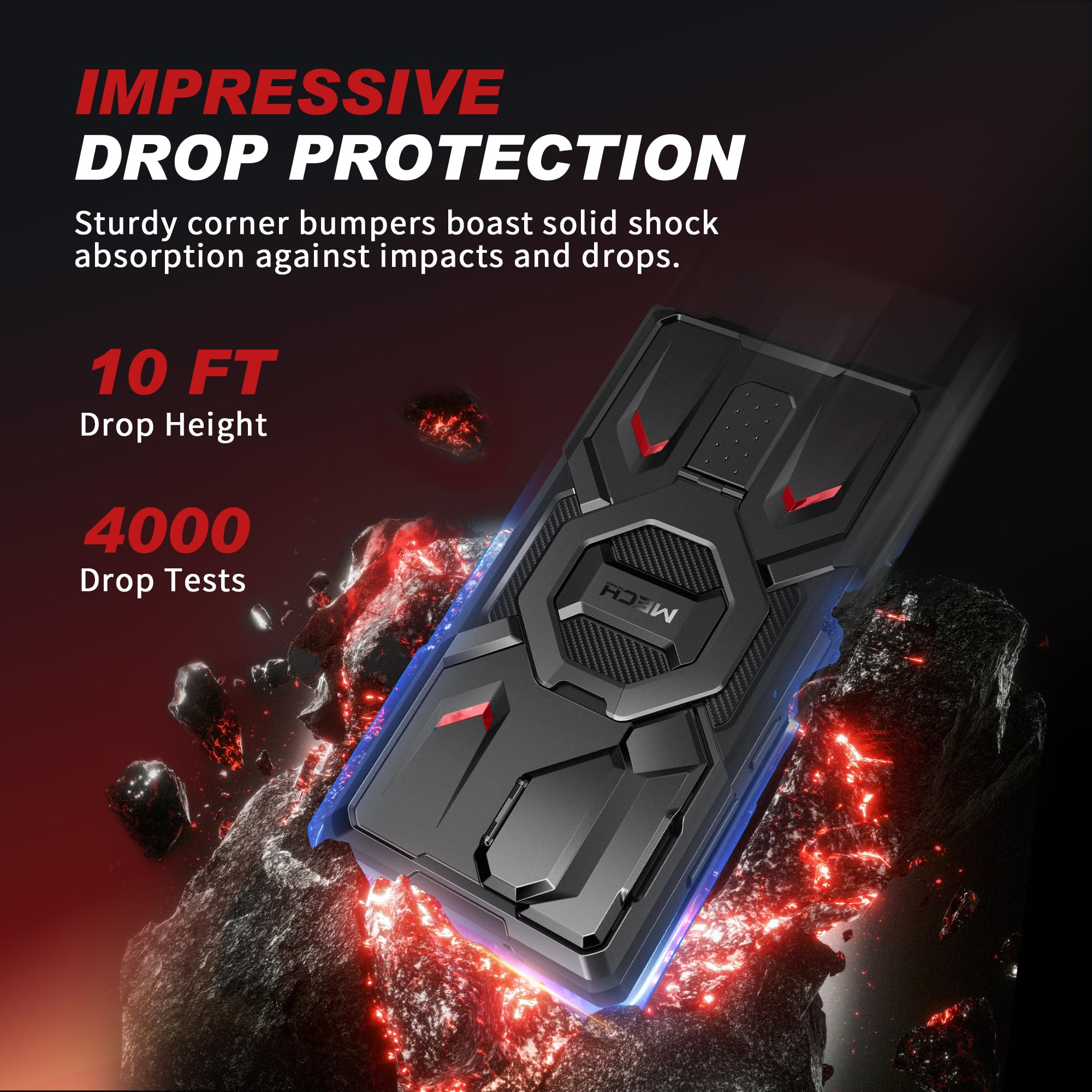 Foto 7 | Funda Tongate Con Soporte Magnético Y Privacidad Para Samsung S25 Ultra - Venta Internacional.