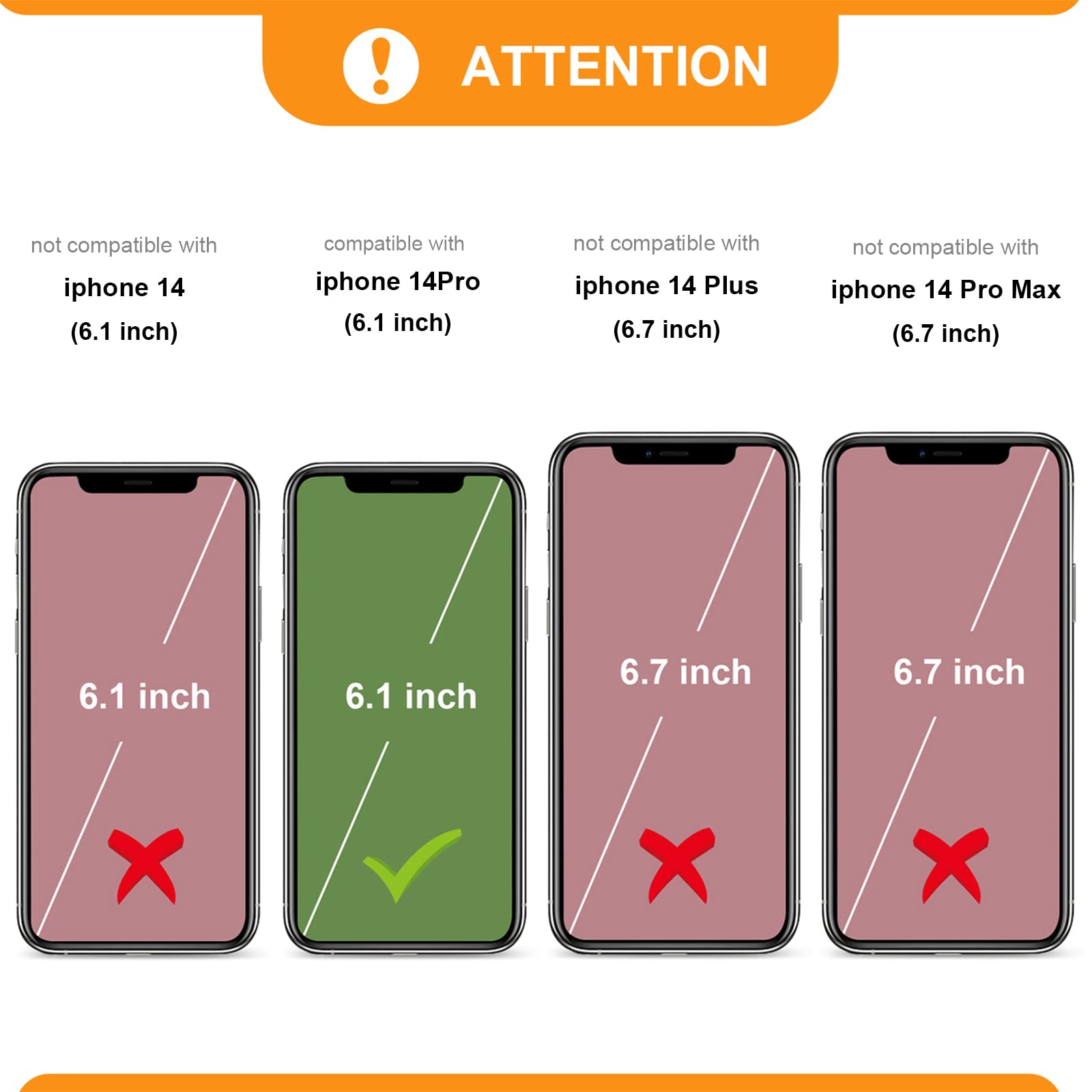 Foto 3 pulgar | Funda Tipo Cartera Bocasal Para Iphone 14 Pro Con Magsafe Black - Venta Internacional.