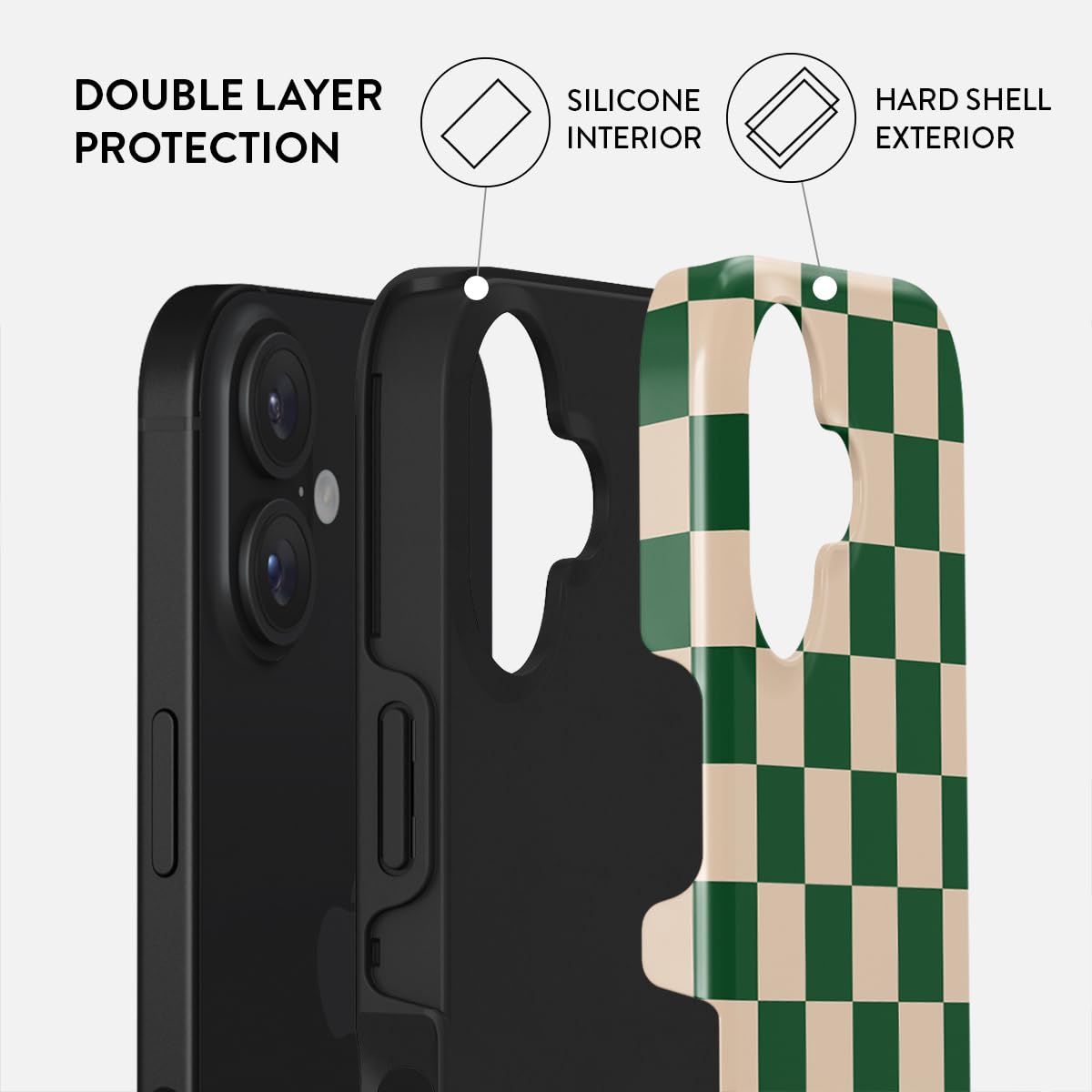 Foto 3 pulgar | Funda Para Teléfono Burga Compatible Con Iphone 16 Plus - Verde - Venta Internacional.