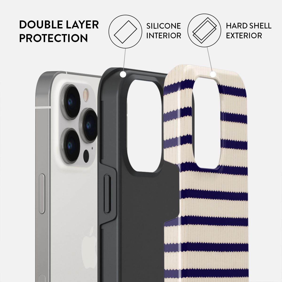Foto 3 pulgar | Funda Para Teléfono Burga Compatible Con Iphone 14 Pro Max Blue - Venta Internacional.