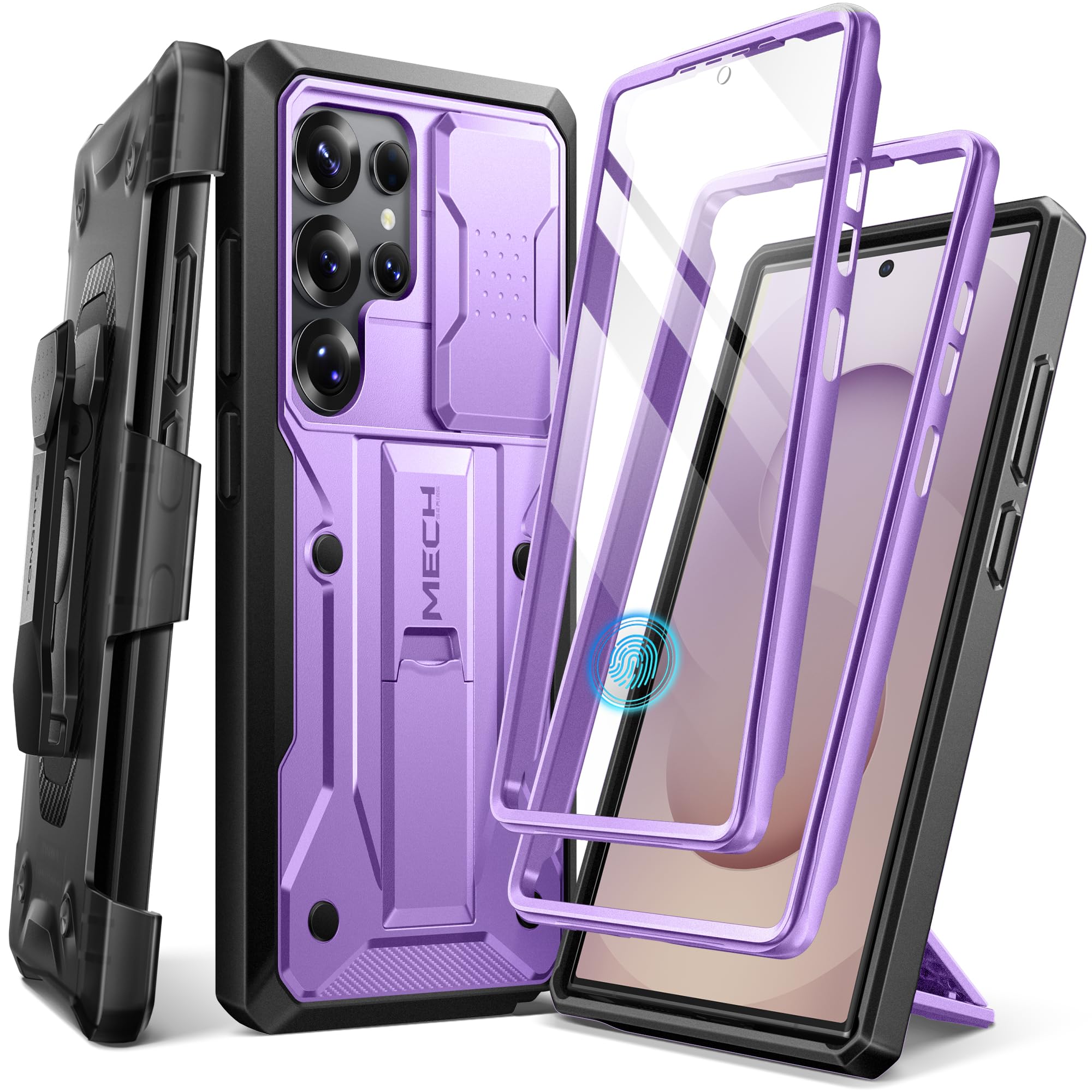 Foto 2 pulgar | Funda De Teléfono Tongate Para Samsung Galaxy S25 Ultra Purple - Venta Internacional.