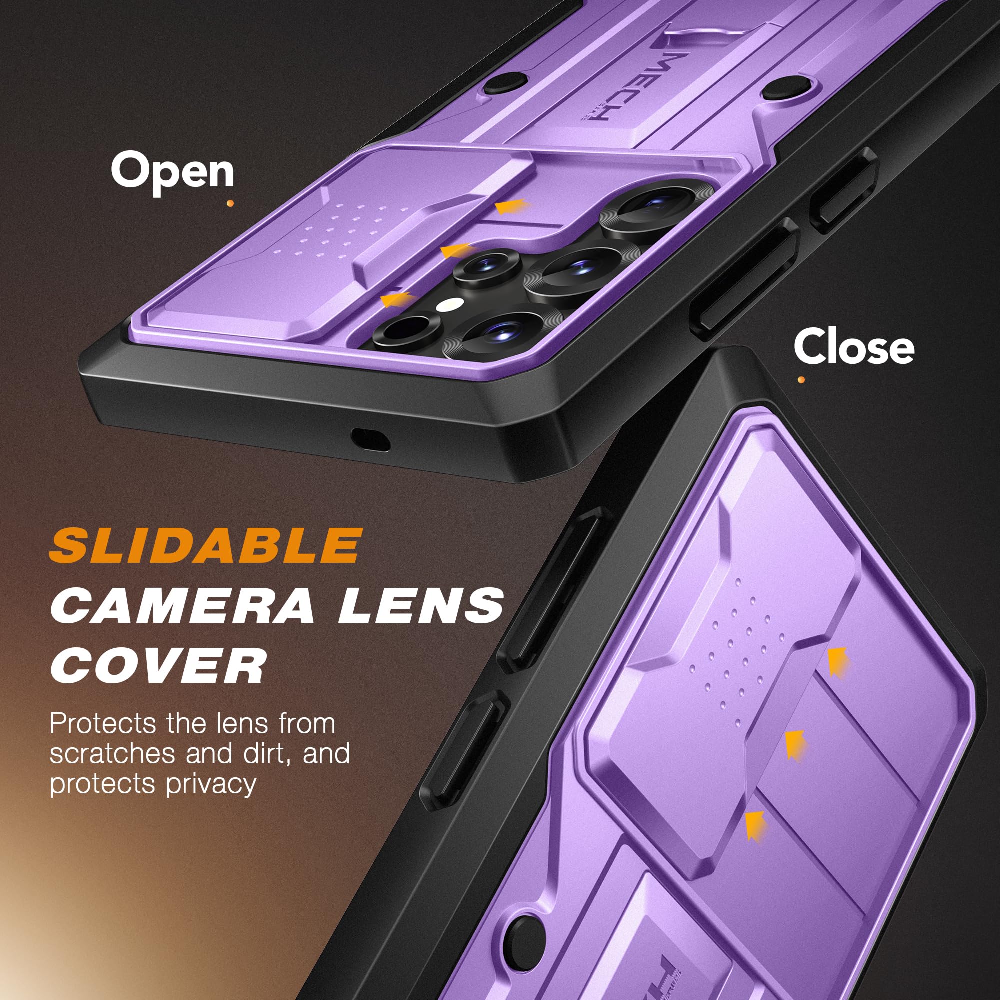 Foto 4 pulgar | Funda De Teléfono Tongate Para Samsung Galaxy S25 Ultra Purple - Venta Internacional.