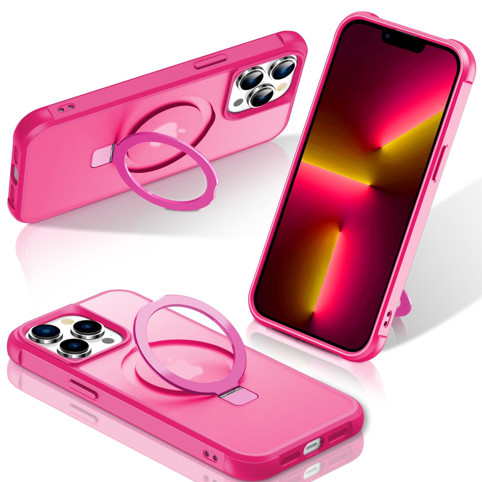 Foto 2 pulgar | Funda De Teléfono Sterker Con Soporte Magnético Para Iphone 13 Pro Max - Venta Internacional.