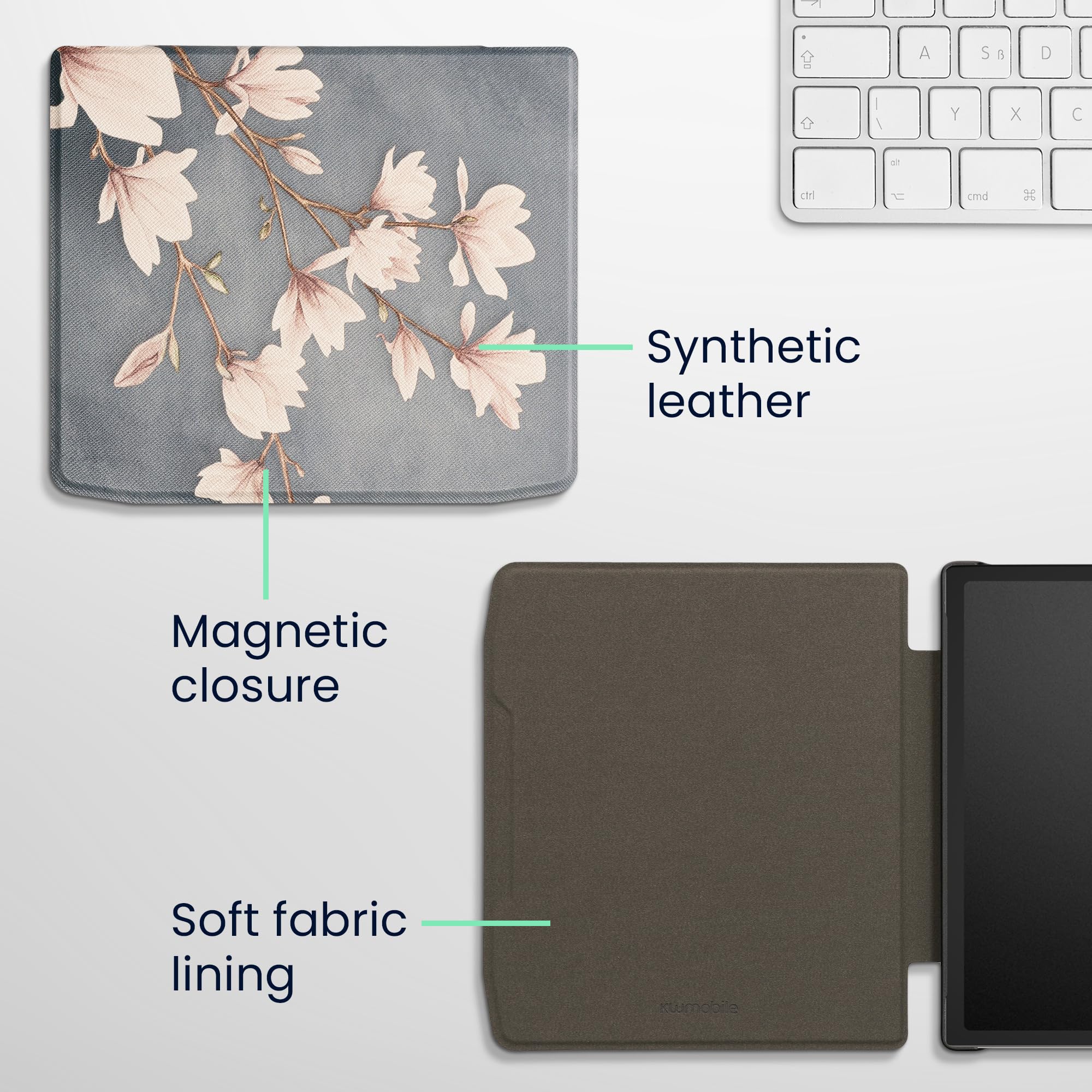 Foto 5 | Funda Para Ereader Kwmobile Compatible Con Pocketbook Era/era Color - Venta Internacional.