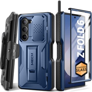 Foto 1 | Funda De Teléfono Tongate Para Samsung Galaxy Z Fold 6 Azul Con Acceso - Venta Internacional.