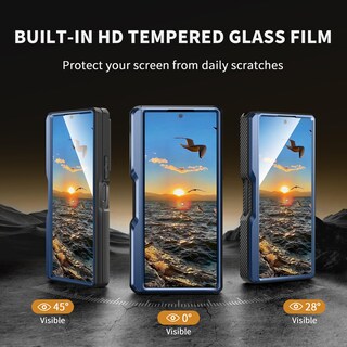 Foto 2 | Funda De Teléfono Tongate Para Samsung Galaxy Z Fold 6 Azul Con Acceso - Venta Internacional.