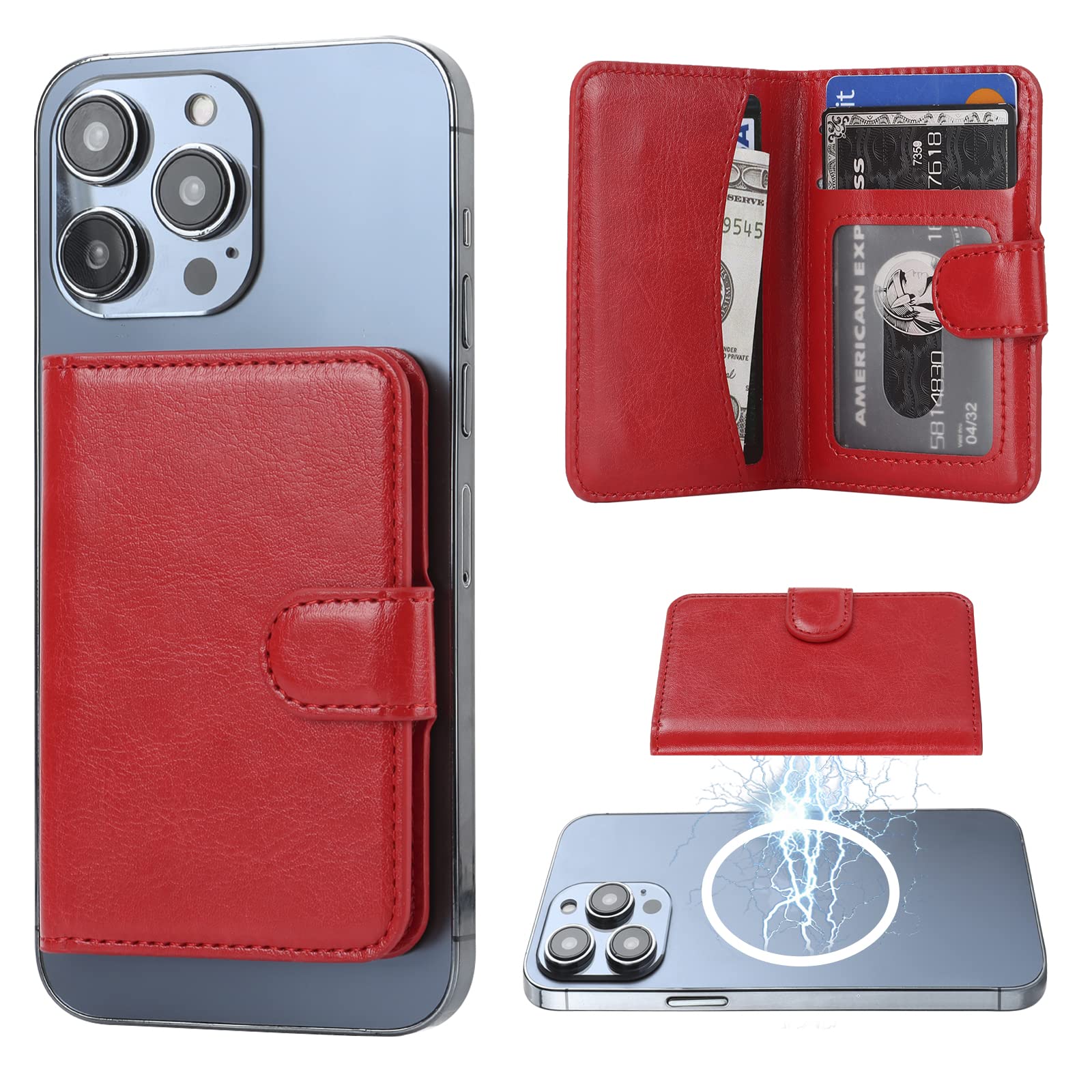 Foto 1 | Tarjetero Magnético Bocasal Para Magsafe Wallet Iphone - Venta Internacional.