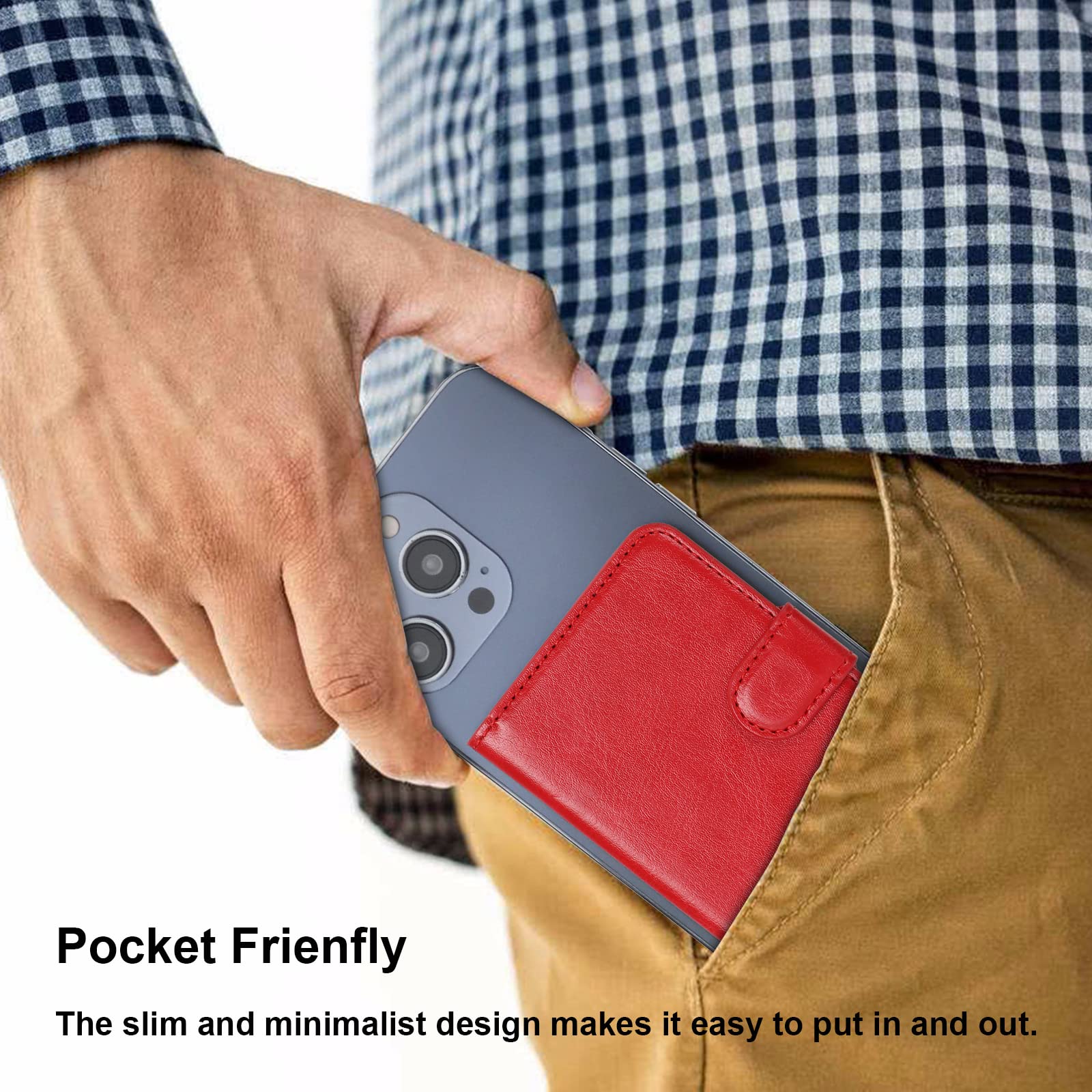 Foto 8 pulgar | Tarjetero Magnético Bocasal Para Magsafe Wallet Iphone - Venta Internacional.
