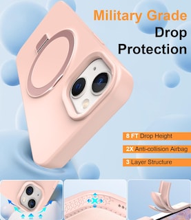 Foto 4 | Funda De Silicona Sterker Con Soporte Magnético Para Iphone 13/14 - Venta Internacional.