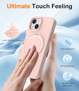 Foto 5 | Funda De Silicona Sterker Con Soporte Magnético Para Iphone 13/14 - Venta Internacional.