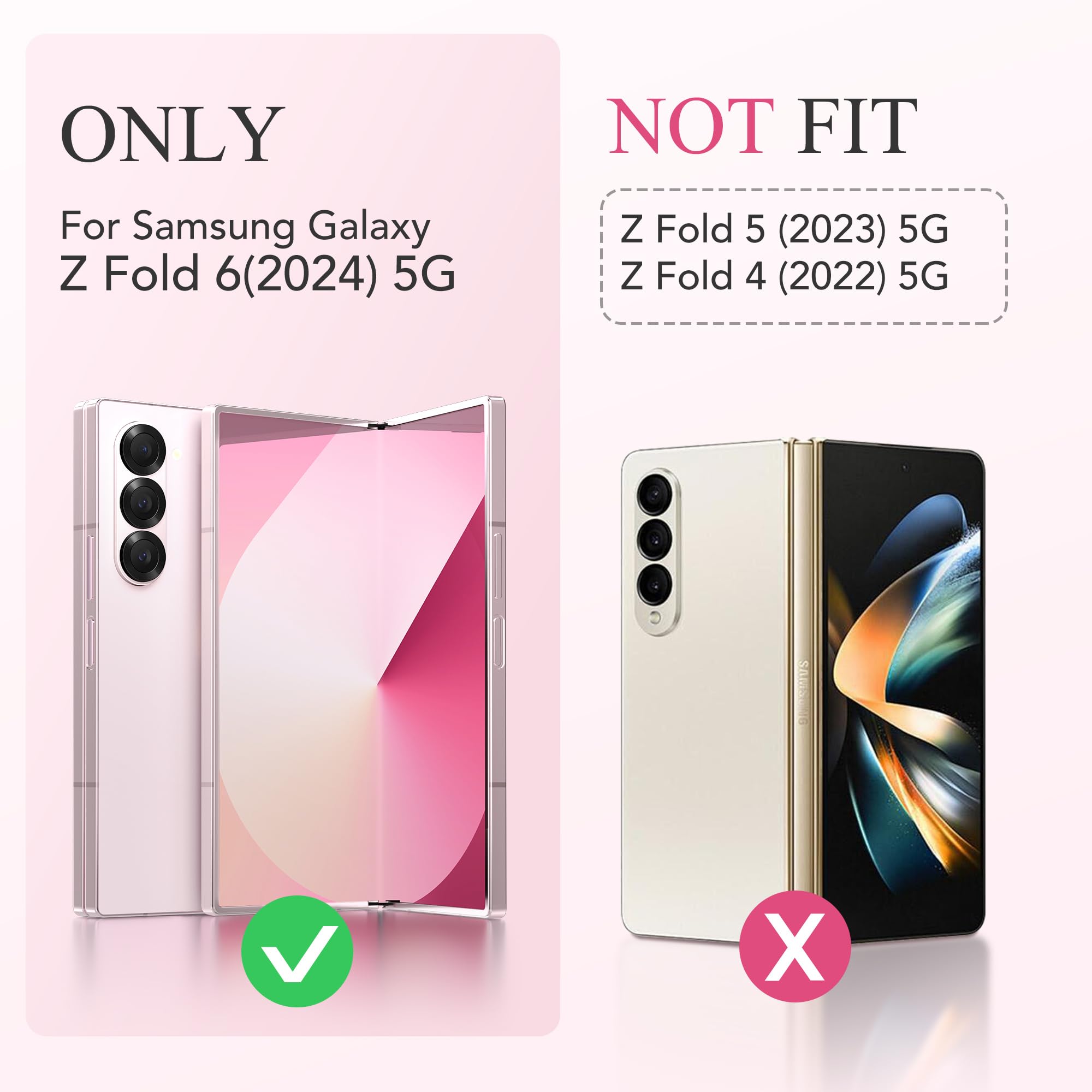 Foto 3 pulgar | Funda Magnética Tongate Para Samsung Galaxy Z Fold 6 - Venta Internacional.