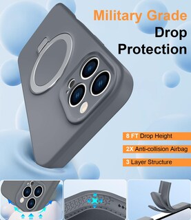Foto 4 | Funda De Teléfono Sterker Diseñada Para Iphone 16 Pro Max Silicone - Venta Internacional.