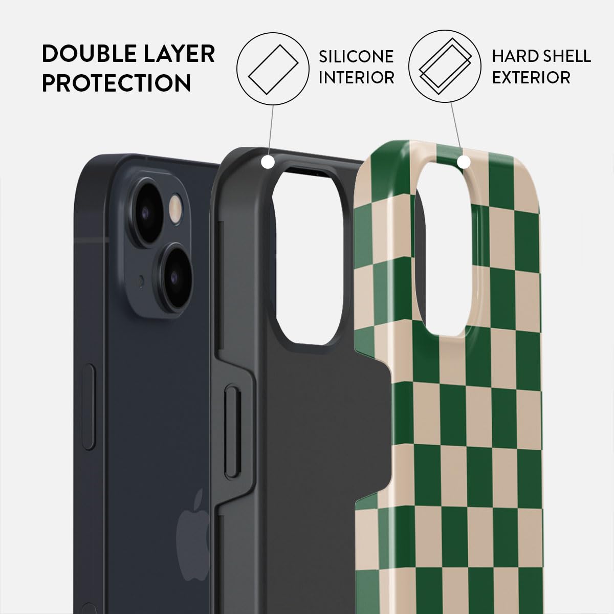 Foto 3 pulgar | Funda Para Teléfono Burga Compatible Con Iphone 14 Plus - Verde - Venta Internacional.
