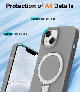 Foto 6 | Funda De Silicona Sterker Con Soporte Magnético Para Iphone 13/14 - Venta Internacional.