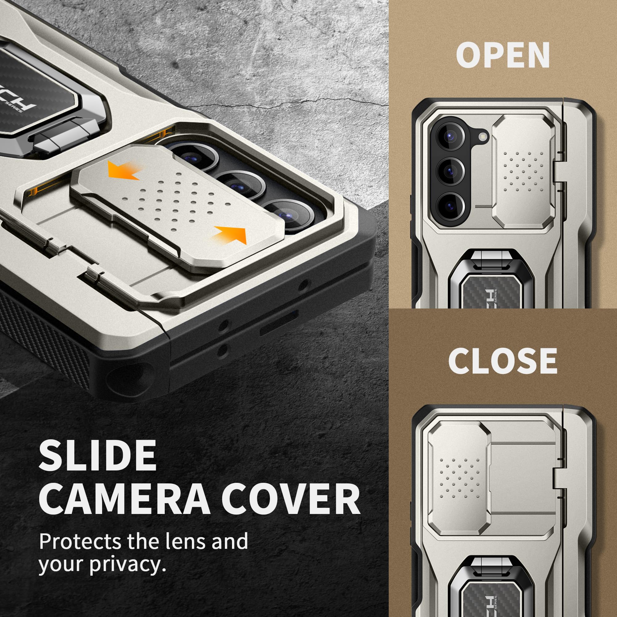 Foto 8 pulgar | Funda De Teléfono Tongate Para Samsung Galaxy Z Fold 5 Con Accesorios - Venta Internacional.