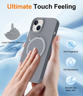 Foto 5 | Funda De Silicona Sterker Con Soporte Magnético Para Iphone 13/14 - Venta Internacional.