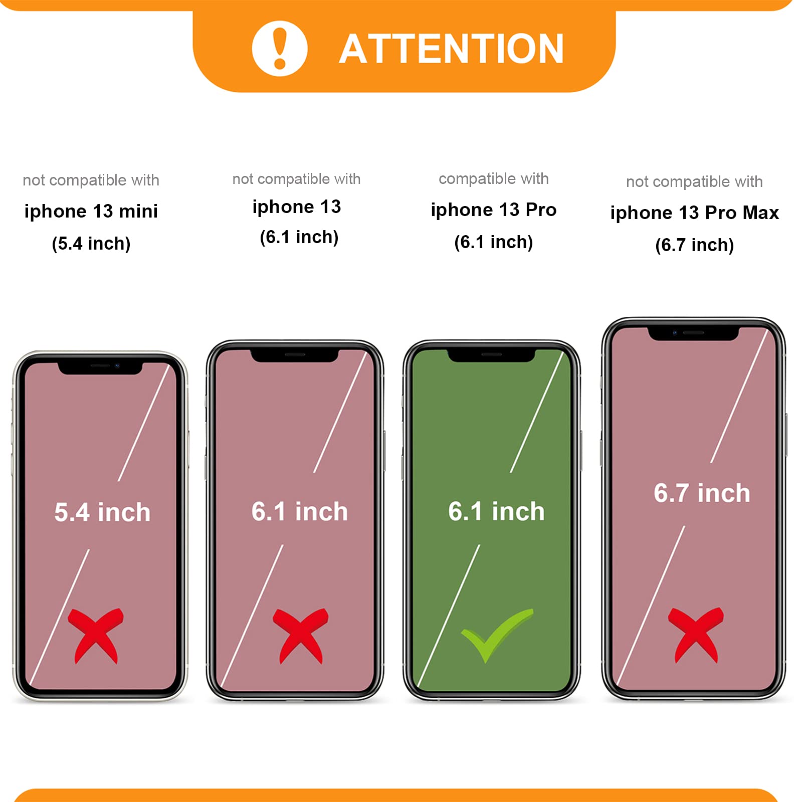 Foto 3 pulgar | Funda Tipo Cartera Bocasal Para Iphone 13 Pro Con Magsafe De Piel Marrón - Venta Internacional.