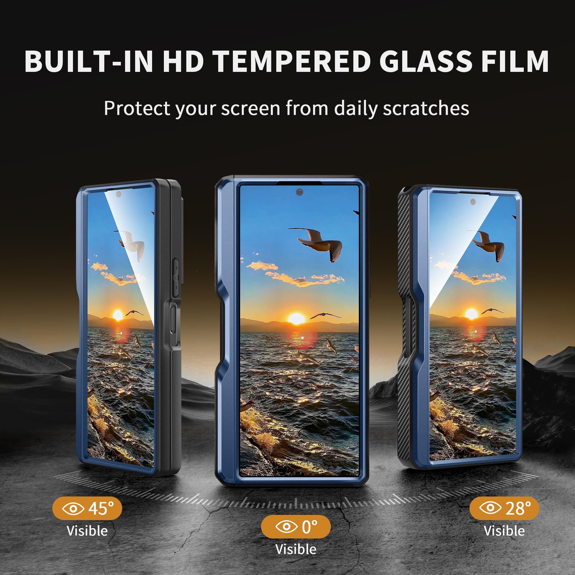 Foto 4 pulgar | Funda De Teléfono Tongate Para Samsung Galaxy Z Fold 6 Con Accesorios - Venta Internacional.