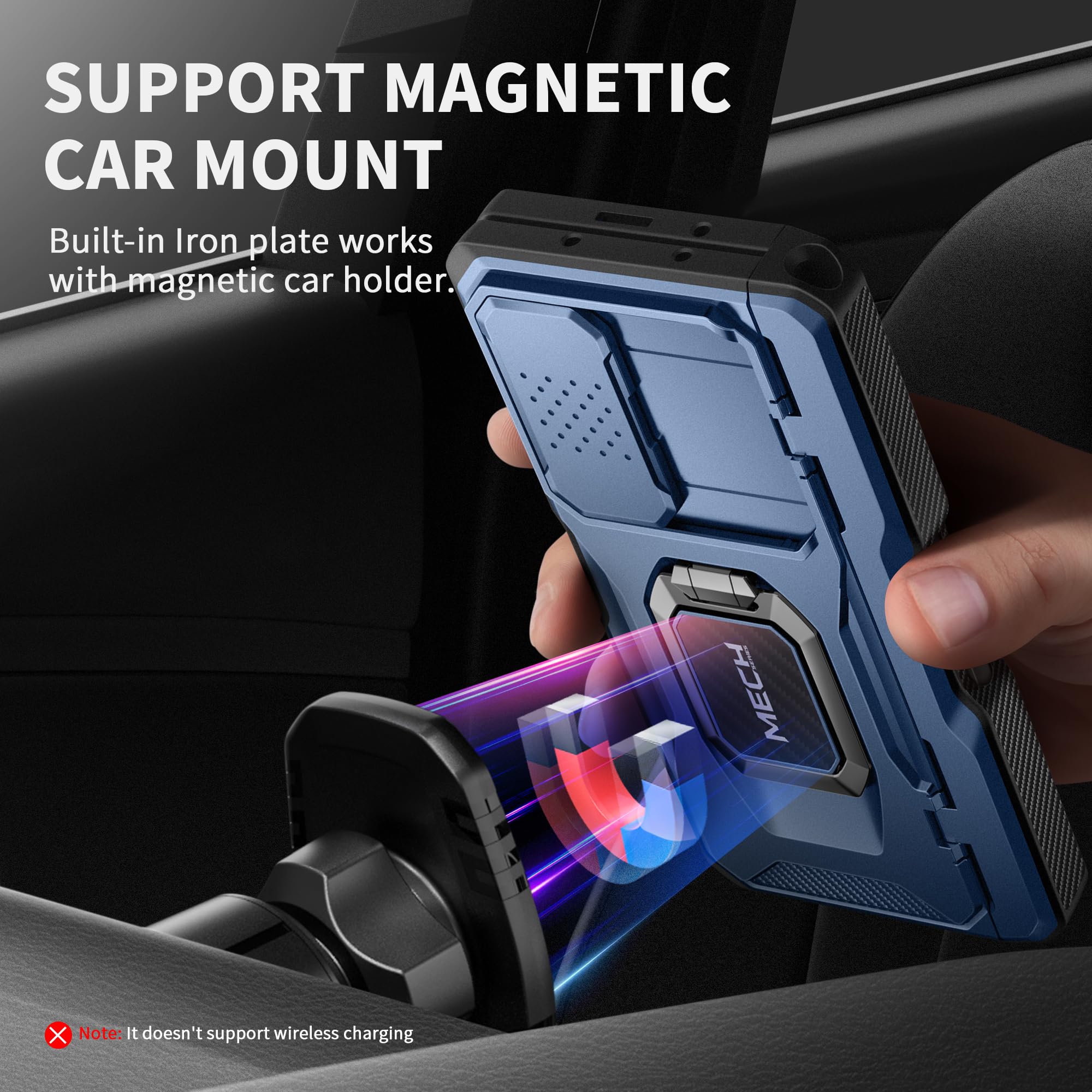 Foto 7 pulgar | Funda De Teléfono Tongate Para Samsung Galaxy Z Fold 6 Con Accesorios - Venta Internacional.