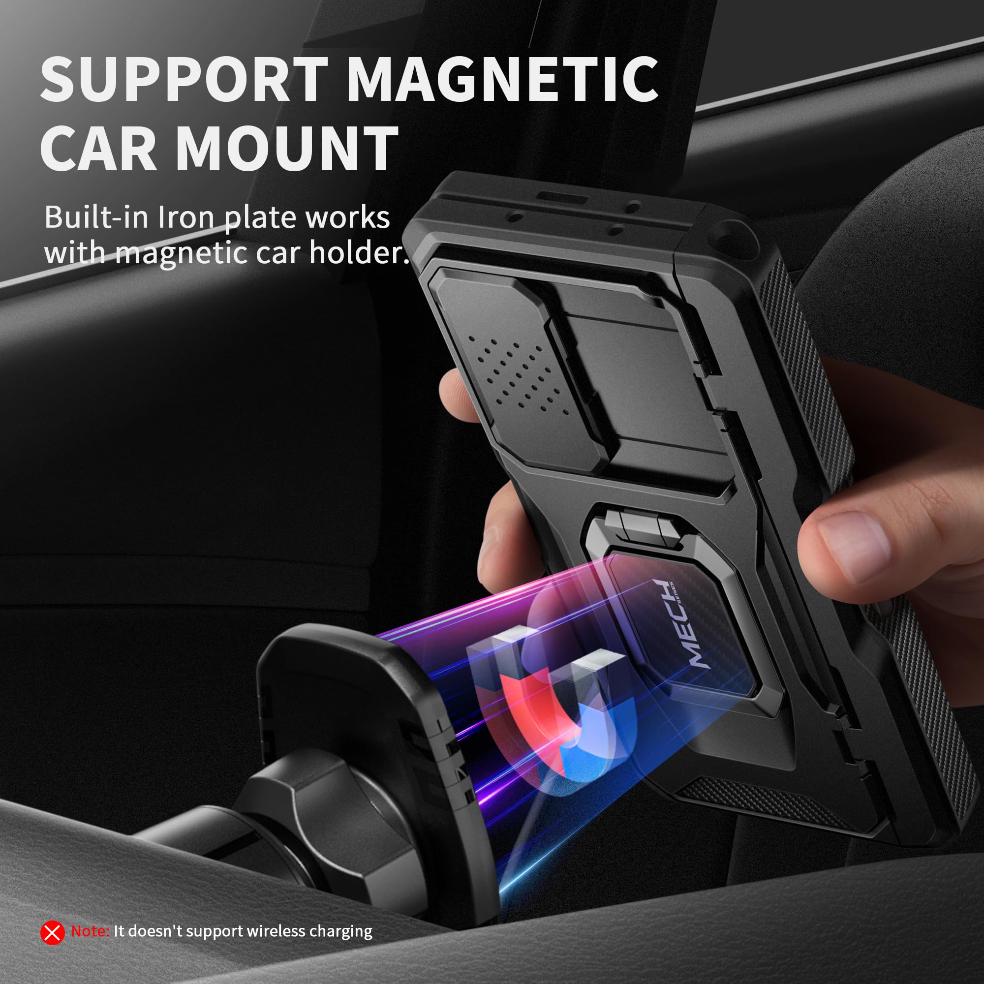 Foto 6 pulgar | Funda De Teléfono Tongate Para Samsung Galaxy Z Fold 6 Con Accesorios - Venta Internacional.