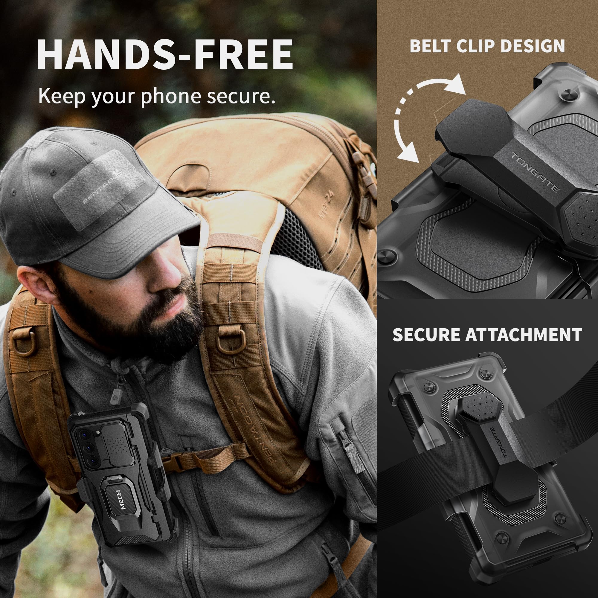 Foto 8 pulgar | Funda De Teléfono Tongate Para Samsung Galaxy Z Fold 6 Con Accesorios - Venta Internacional.