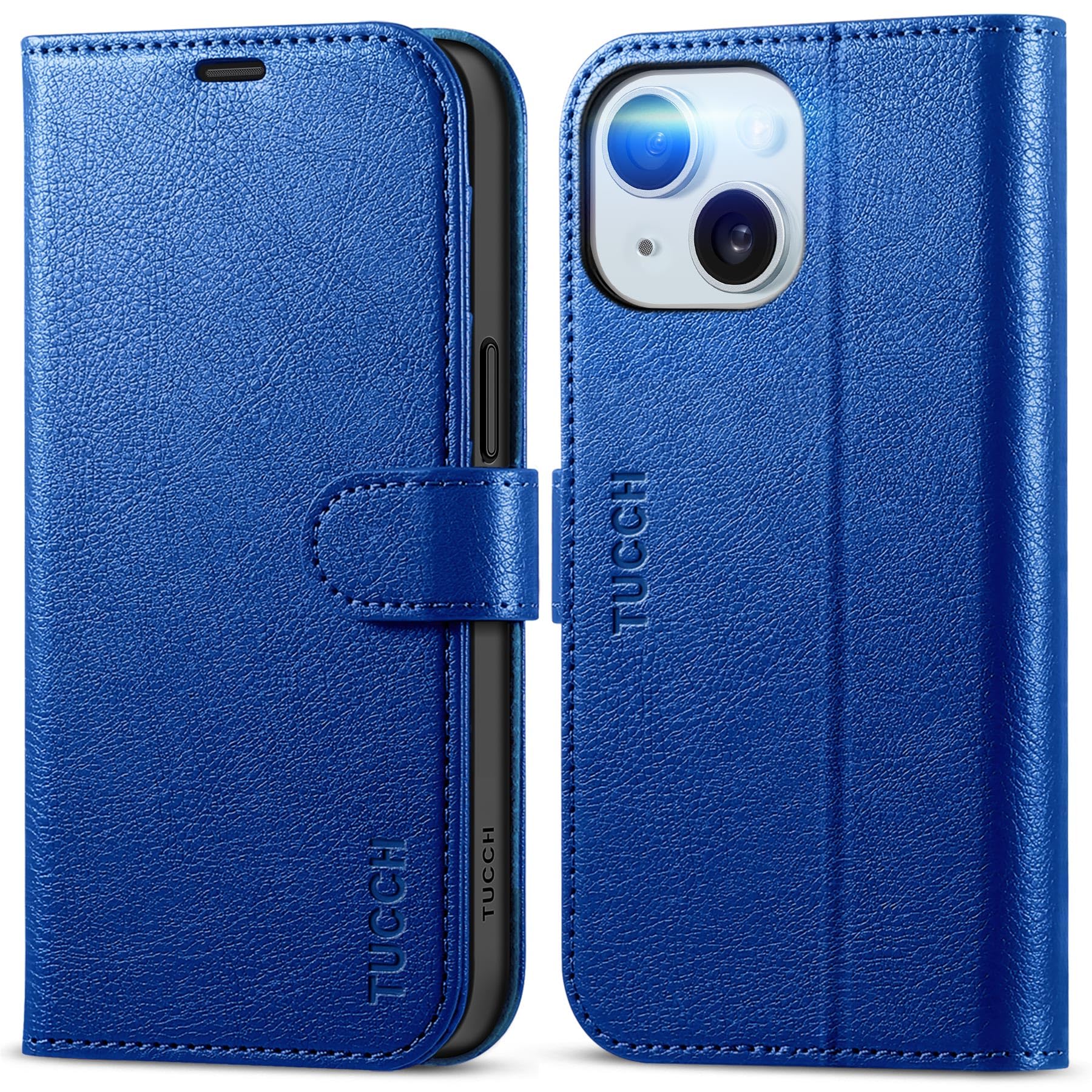 Foto 1 | Funda Tipo Cartera Tucch Para Iphone 15 De 6.1 Pulgadas 5g Con 4 Tarjeteros - Venta Internacional.