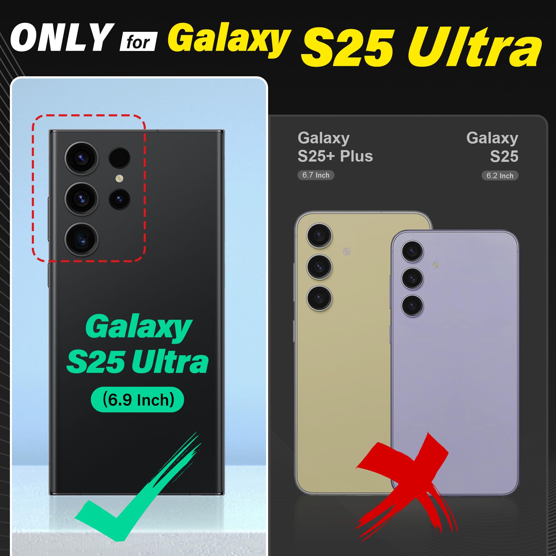 Foto 2 | Funda Tipo Cartera Tucch De Piel Sintética Para Galaxy S25 Ultra Blue - Venta Internacional.