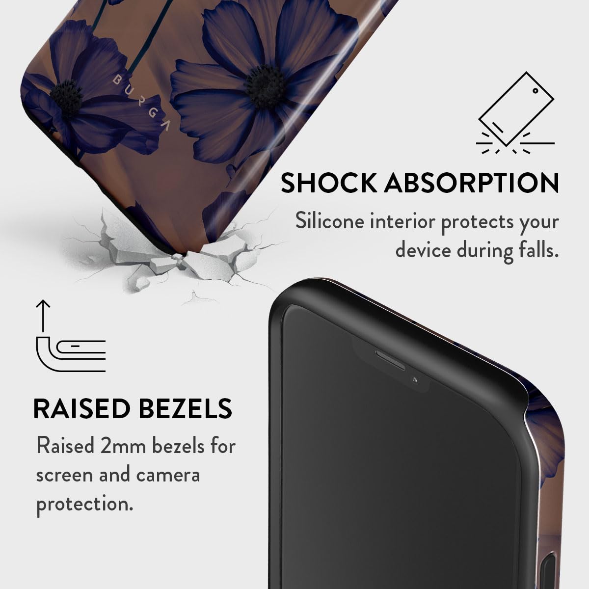 Foto 4 | Funda De Teléfono Burga Para Iphone 13 Pro Max: Protectora, Bonita - Venta Internacional.